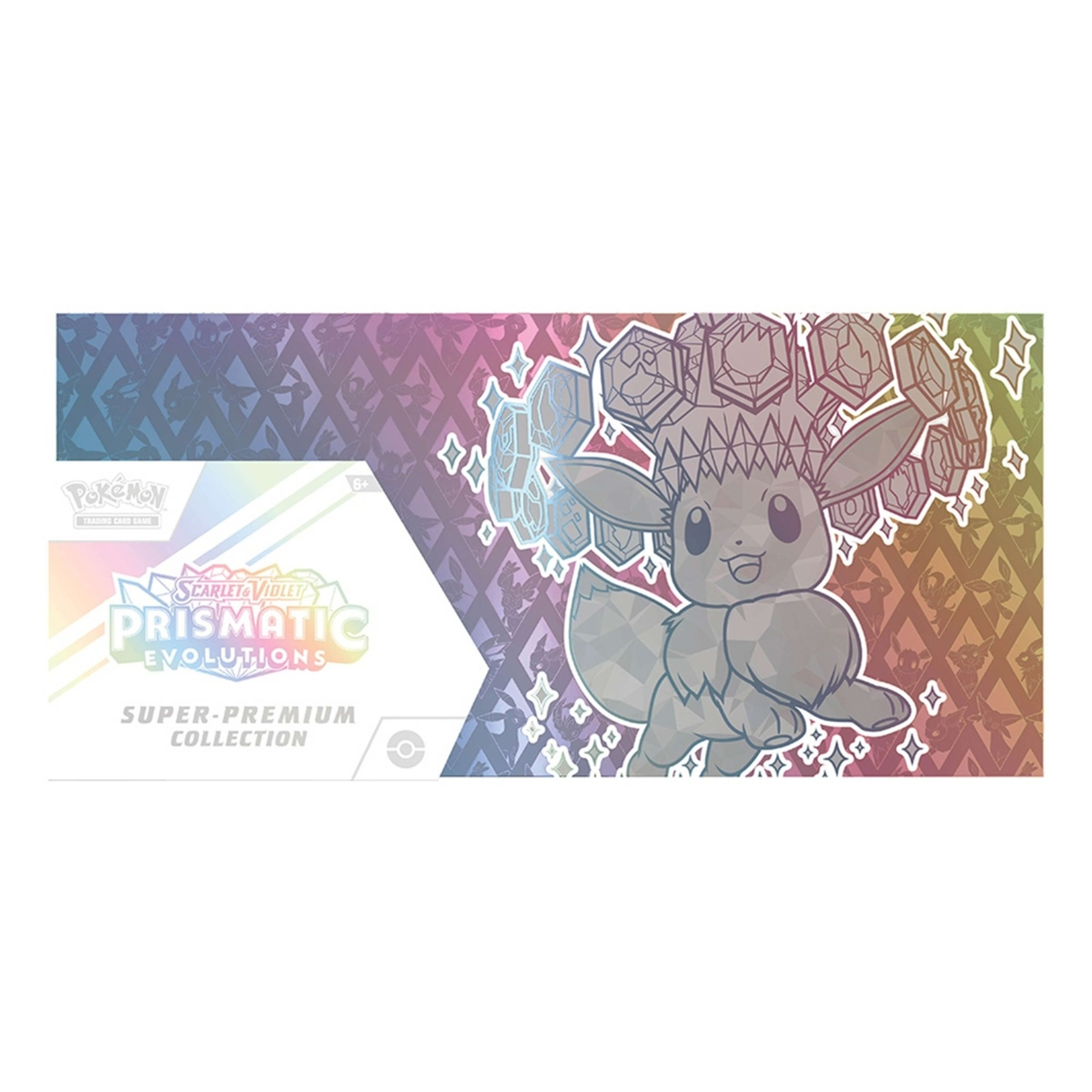1 Pokemon Trading Card Game: Scarlet and Violet Prismatic Evolutions Super Premium Collection, 1 of 7