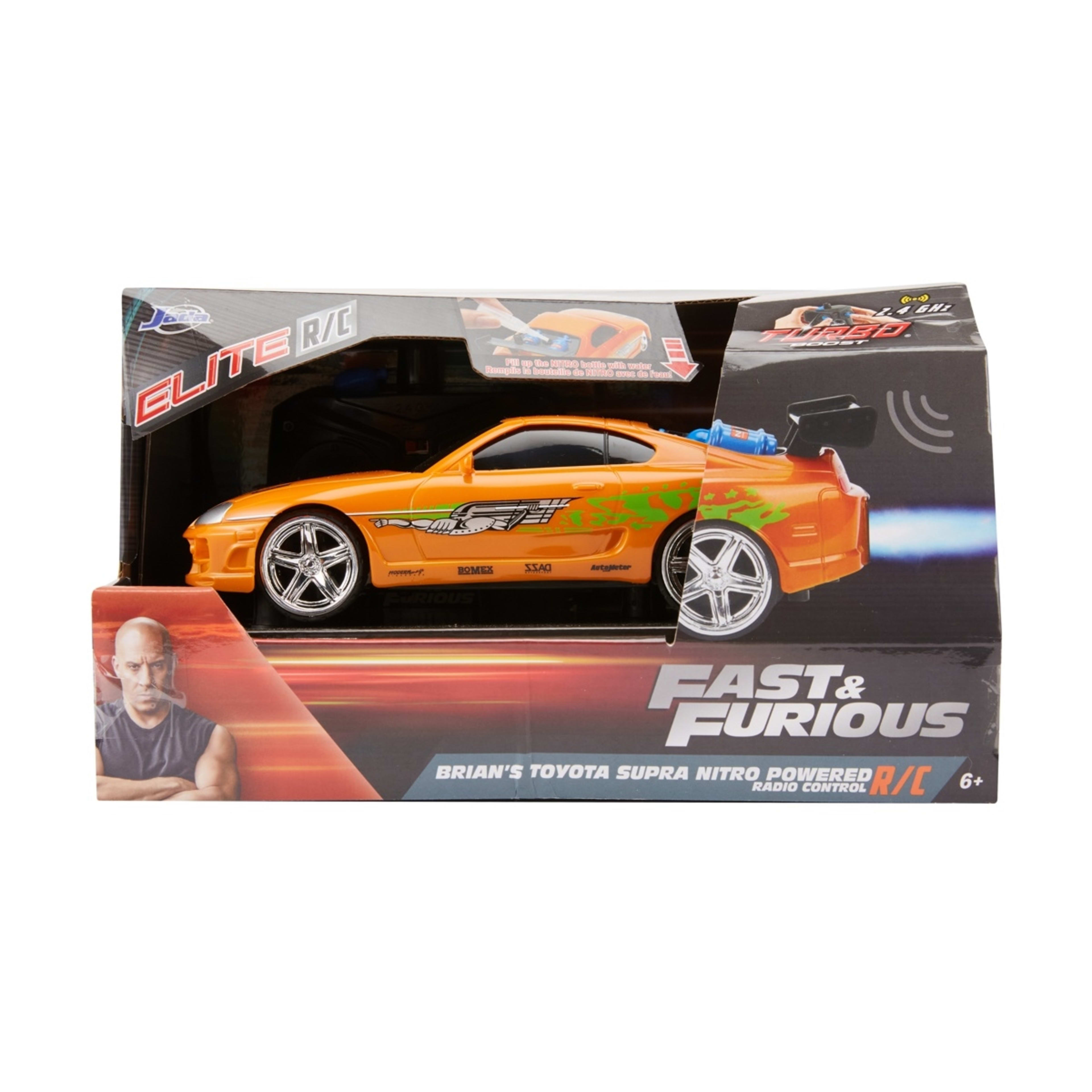 1 Fast & Furious 2.4GHz Brian's Toyota Supra Nitro Powered Radio Control Car