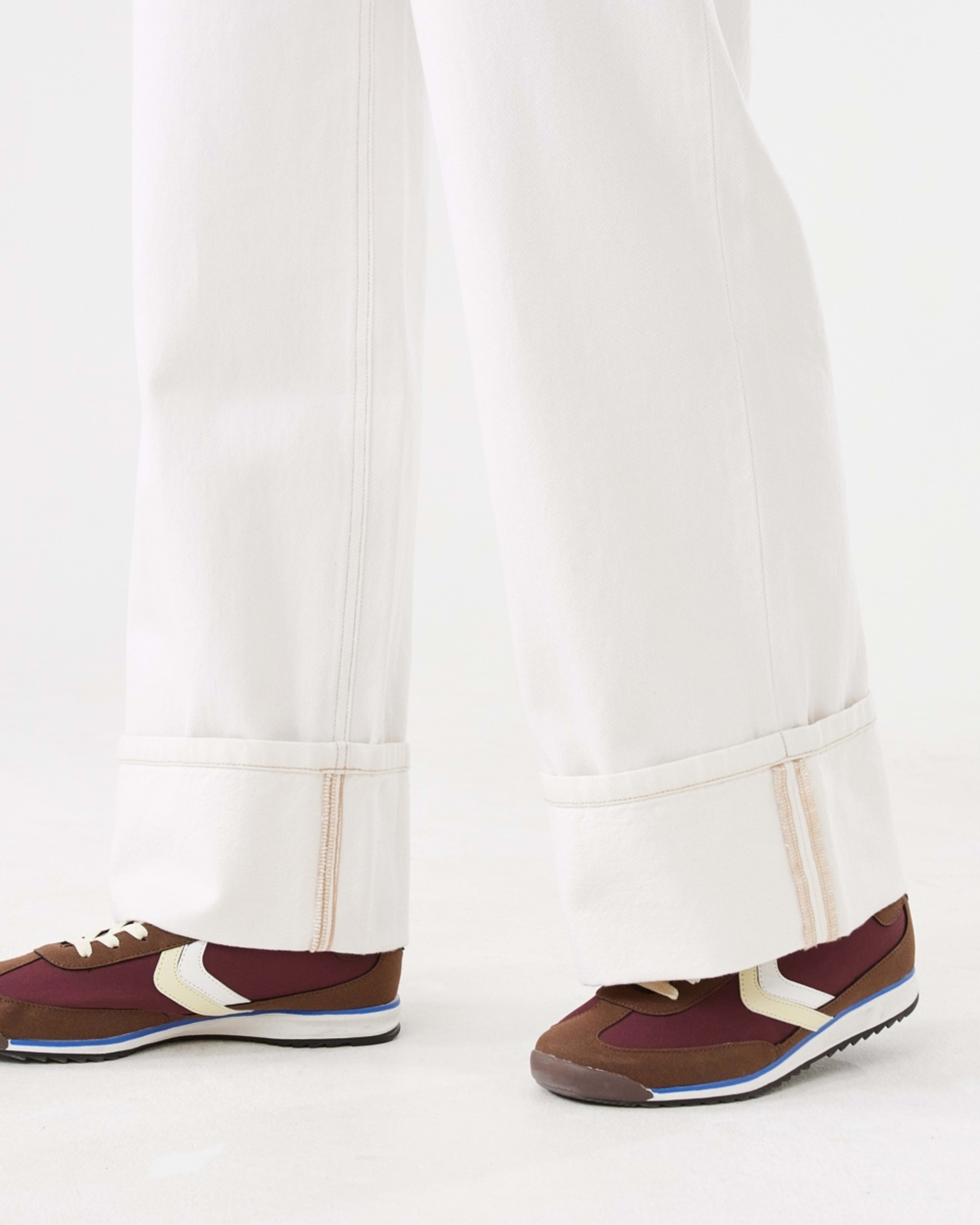 7 Cuffed Hem Jeans Ecru, 7 of 7