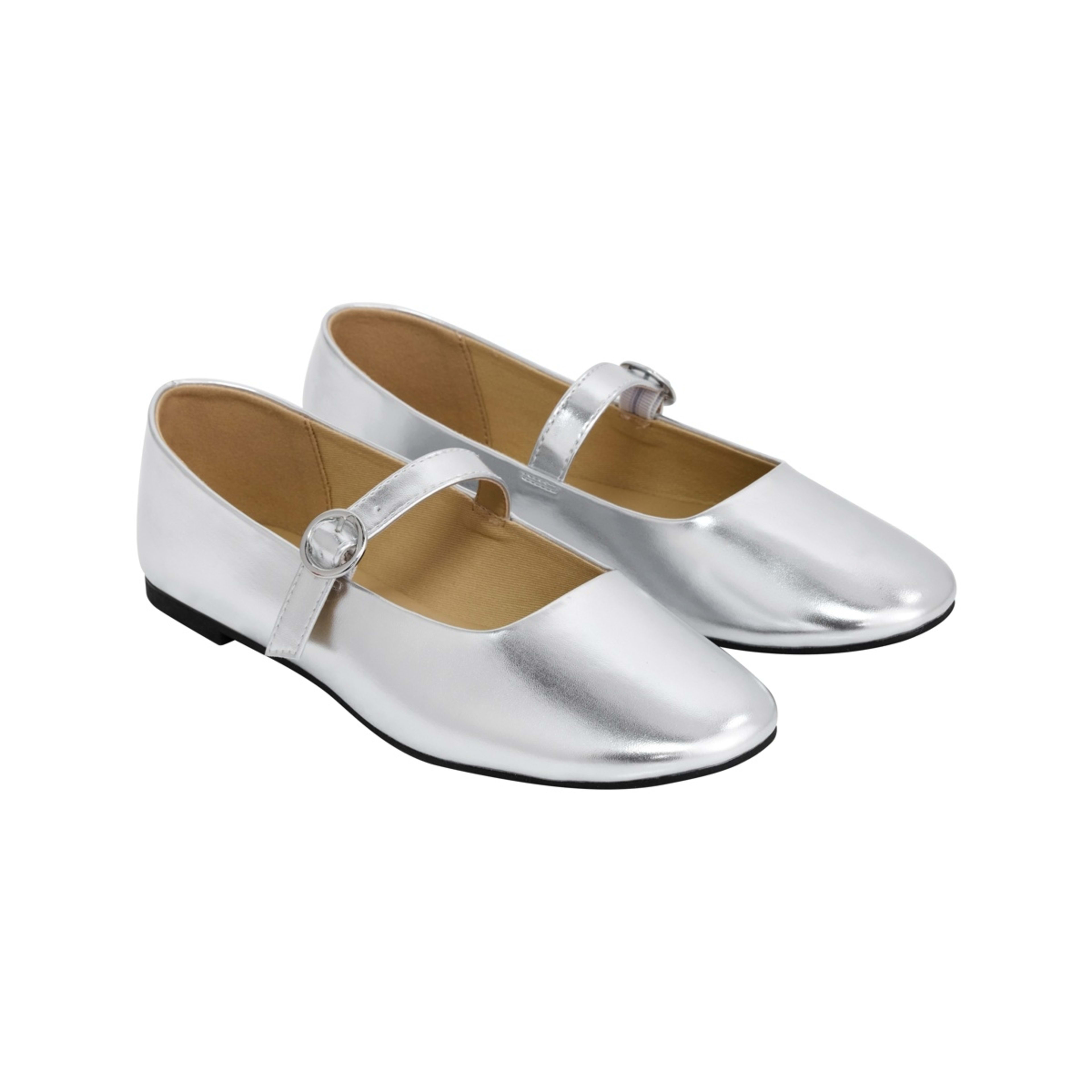 4 Trend Ballet Flats Silver, 4 of 5