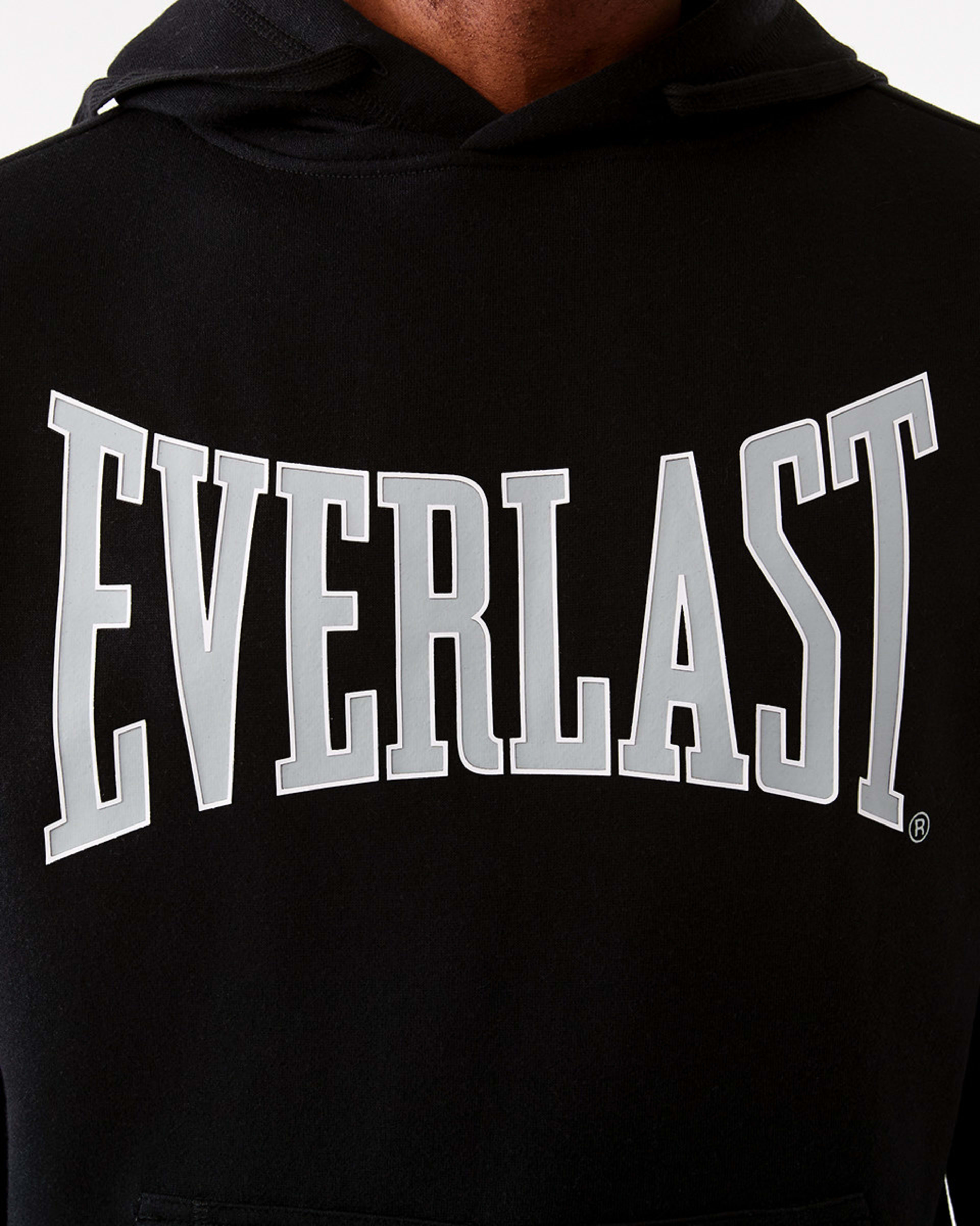 5 Everlast Mens Classic Sport Hoodie Black, 5 of 9
