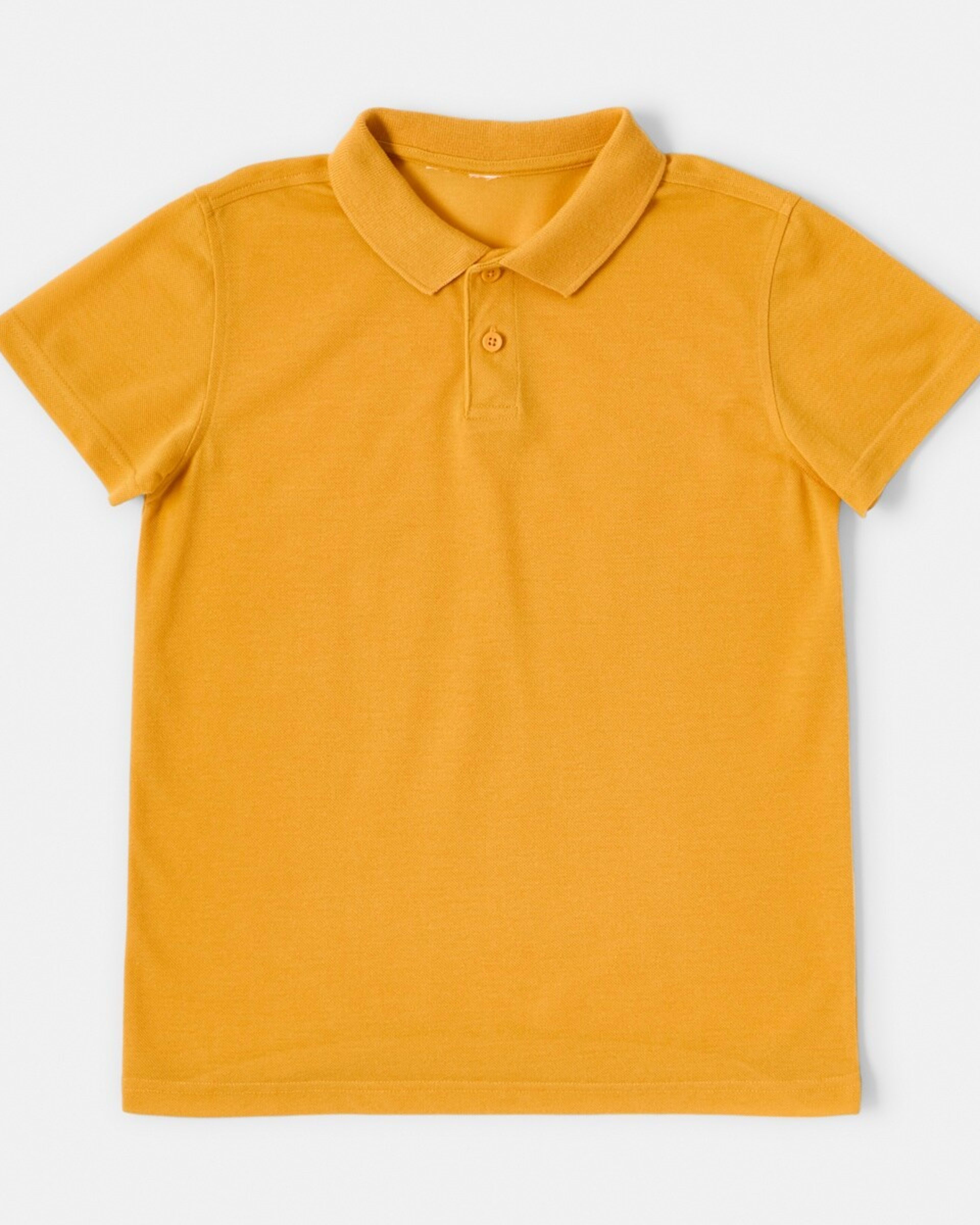 7 School Polo T-shirt Gold, 7 of 8