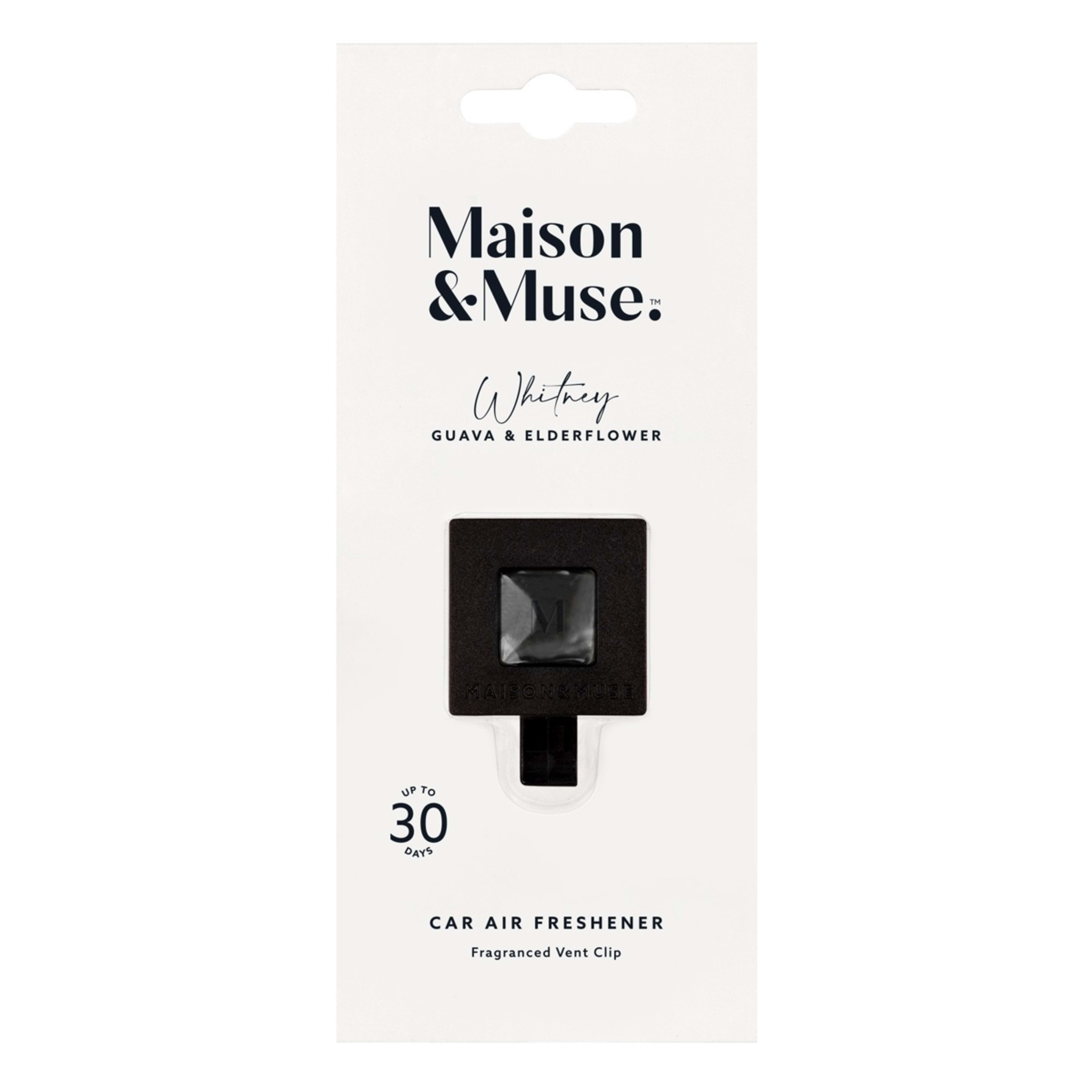 2 Maison and Muse Whitney Car Air Freshener - Guava and Elderflower Fragrance, 2 of 7