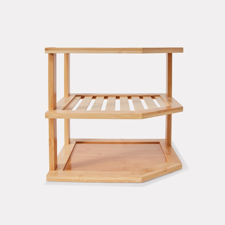 3 Tier Bamboo Pantry Shelf Kmart