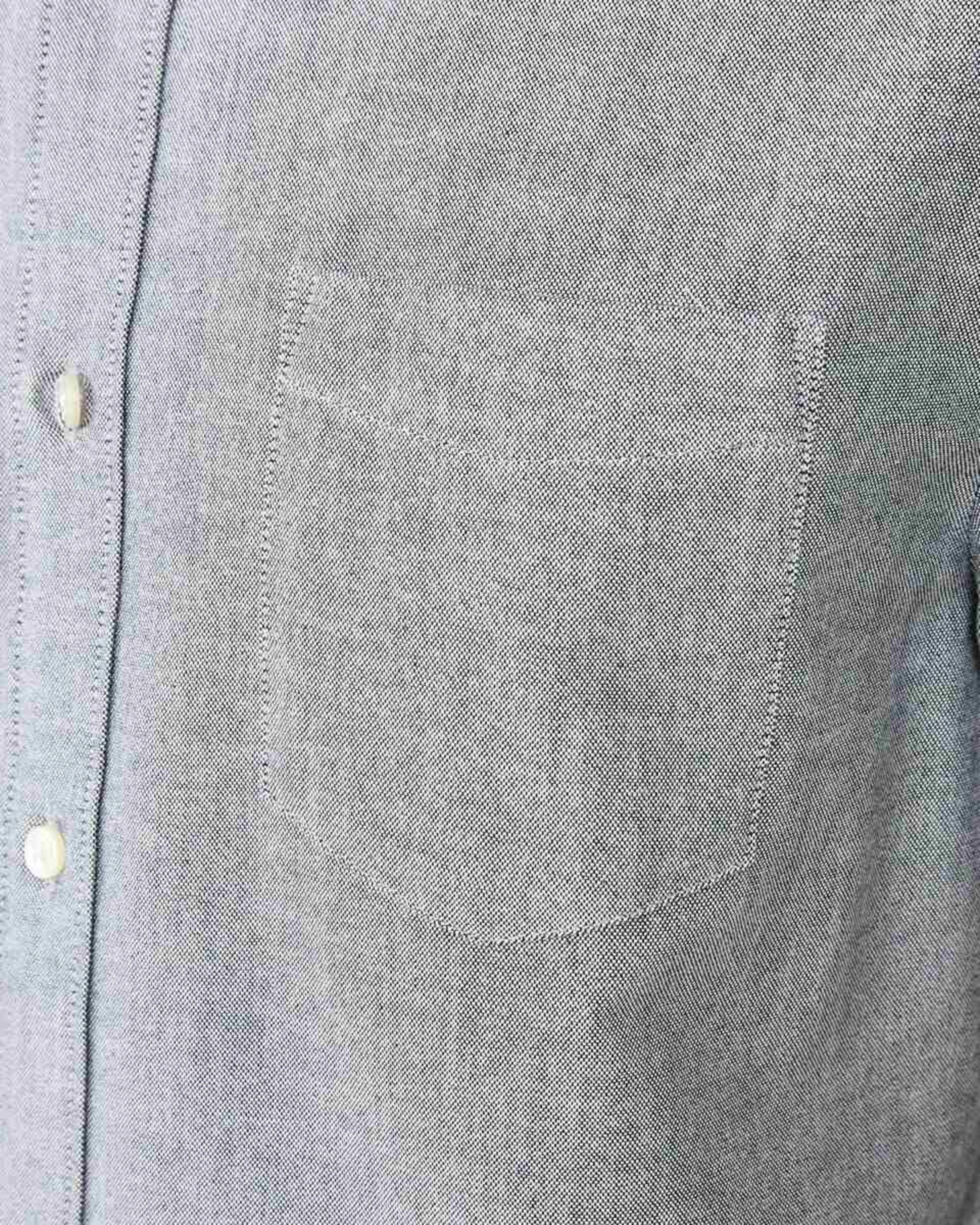 6 Short Sleeve Oxford Shirt GREY YD, 6 of 6