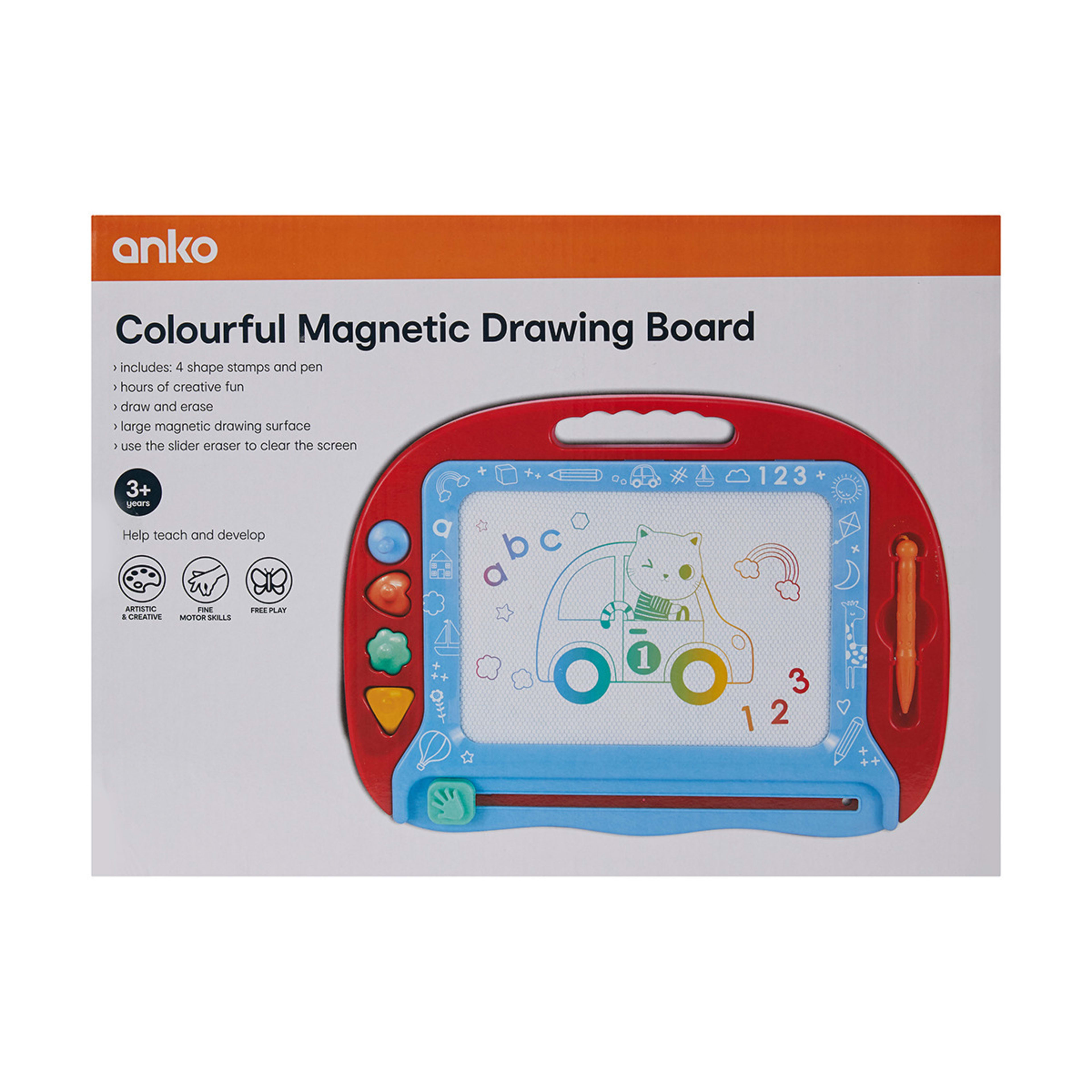 Colourful Drawing Board Kmart