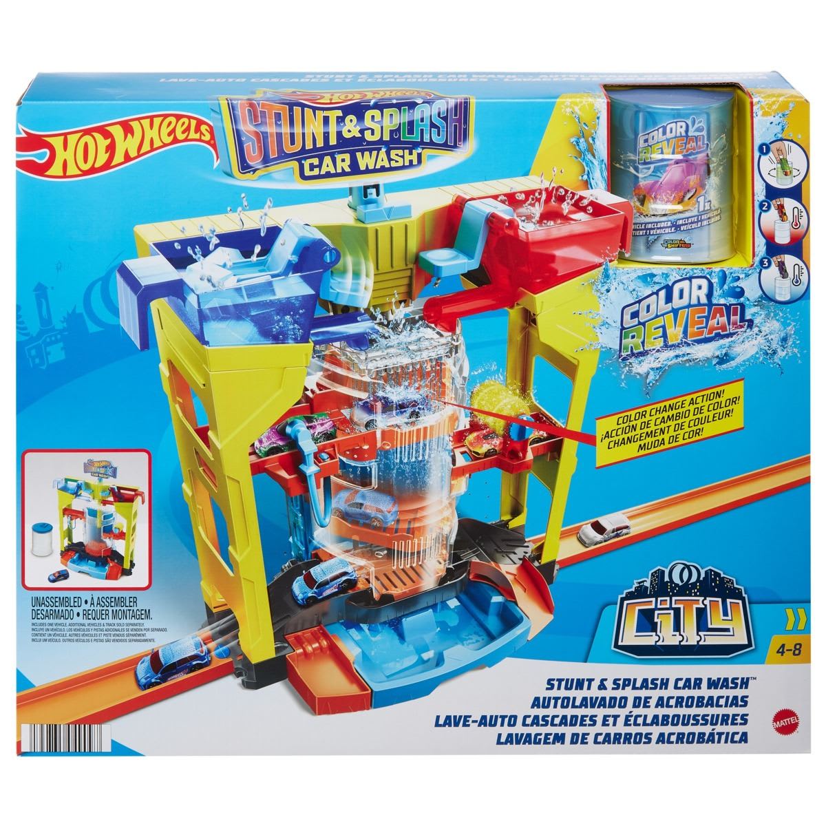 hot wheels car play set