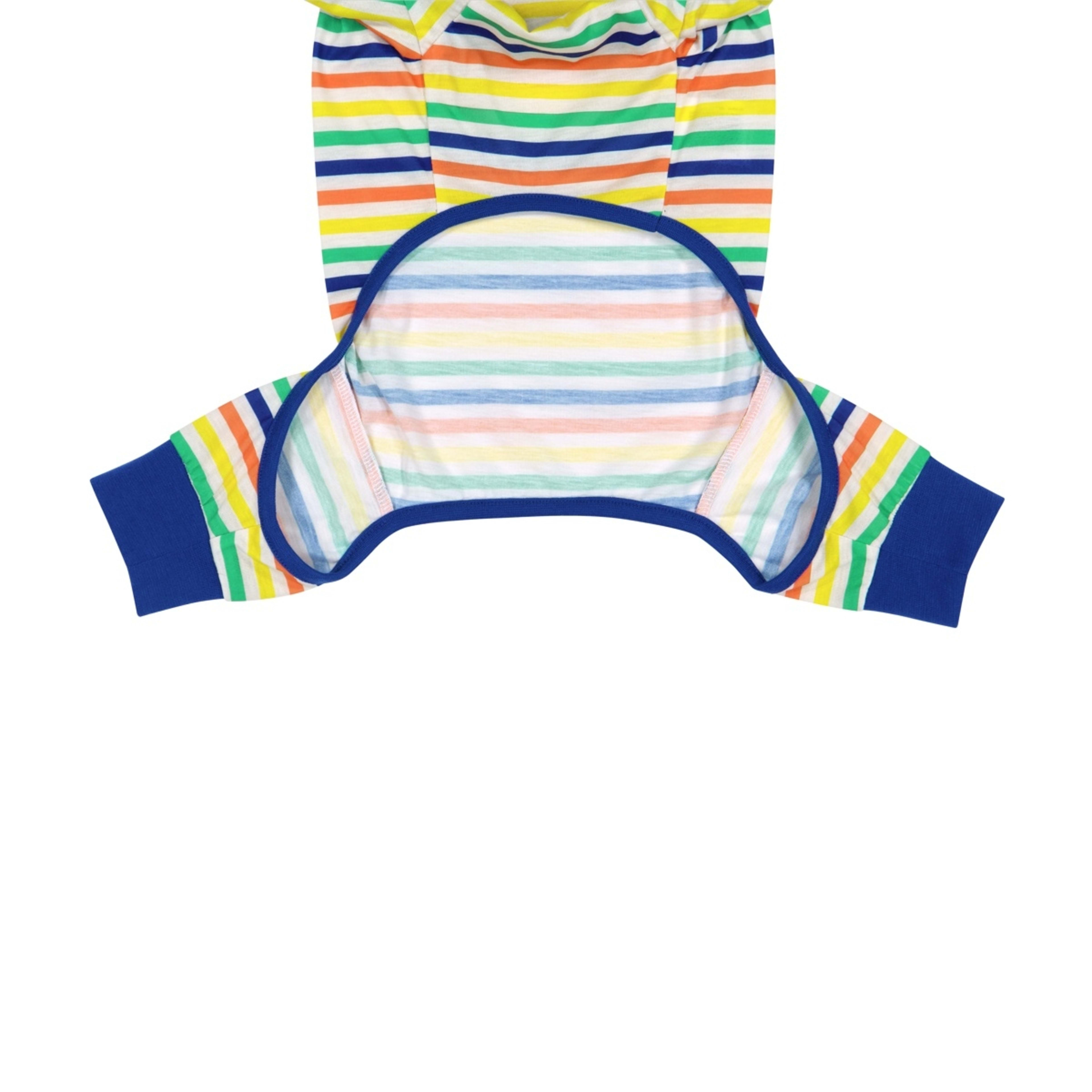 8 Pet Stripe Pyjamas - Medium, Blue, 8 of 9