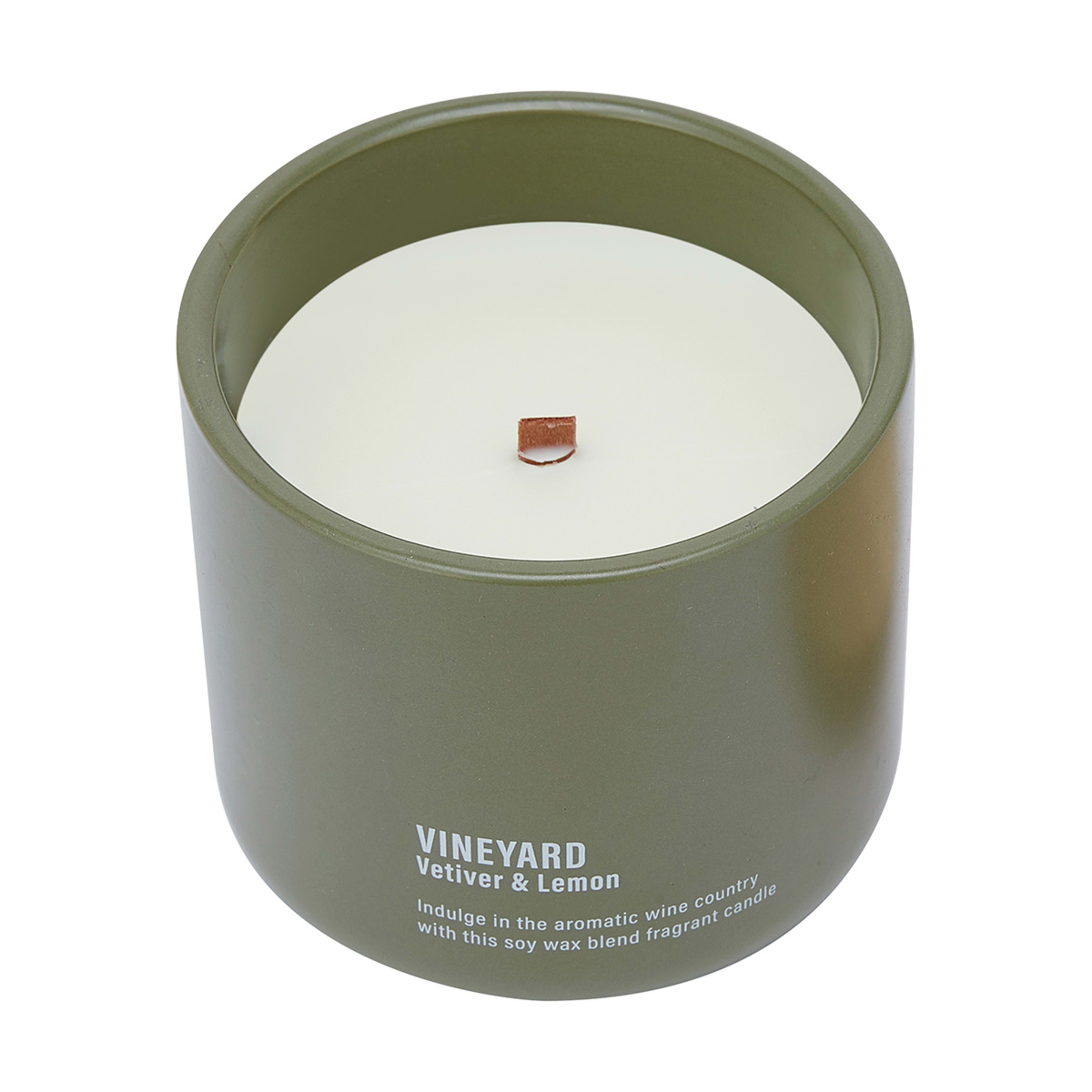 Vineyard Fragrant Candle Kmart