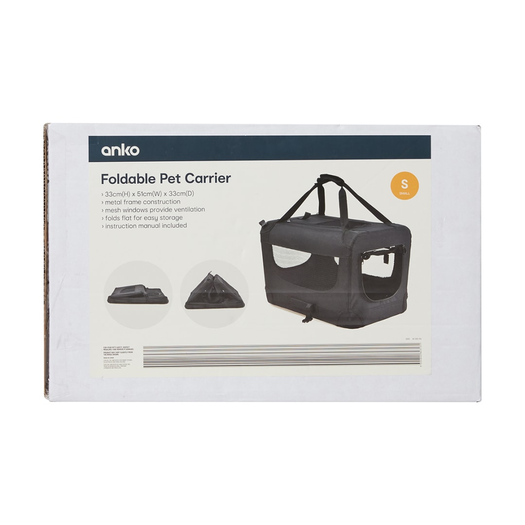 Pet Carrier Foldable Small Kmart