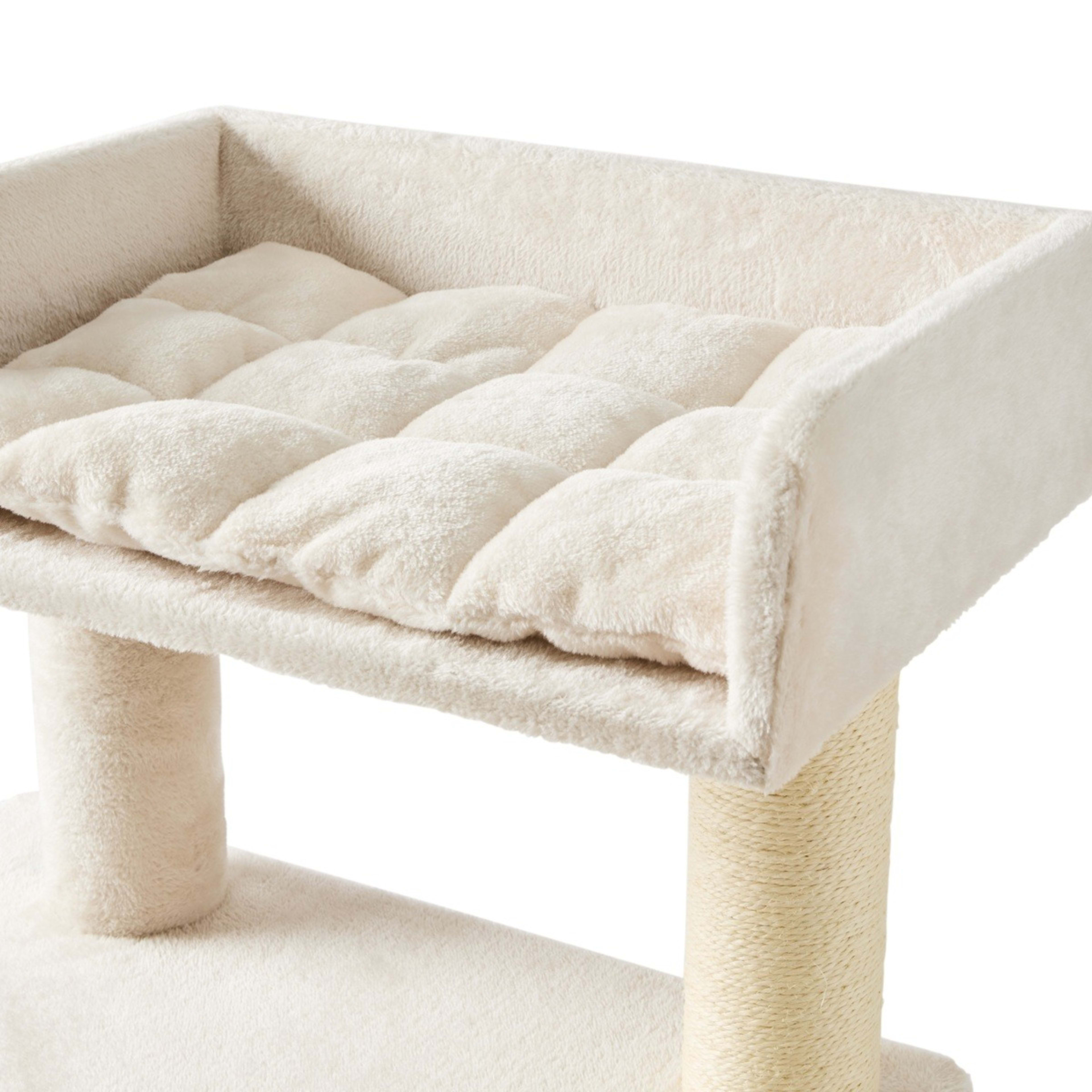 8 Cat Tower - Cream, 8 of 10