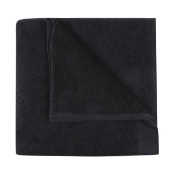 Malmo Cotton Bath Towel - Black