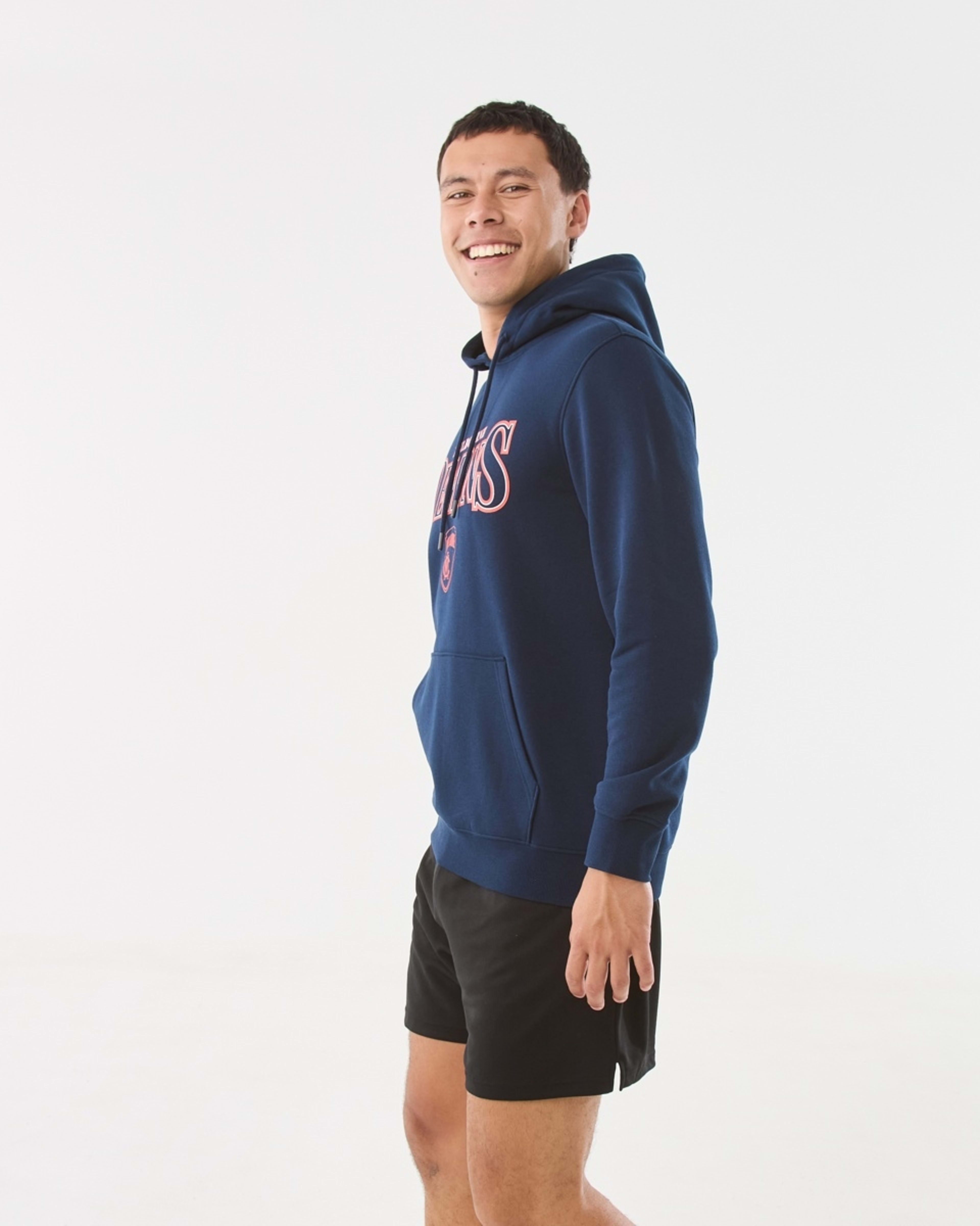2 Official AFL Adult Hoodie Melbourne, 2 of 7