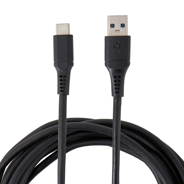 USBA to USBC Cable 3m, Black Kmart