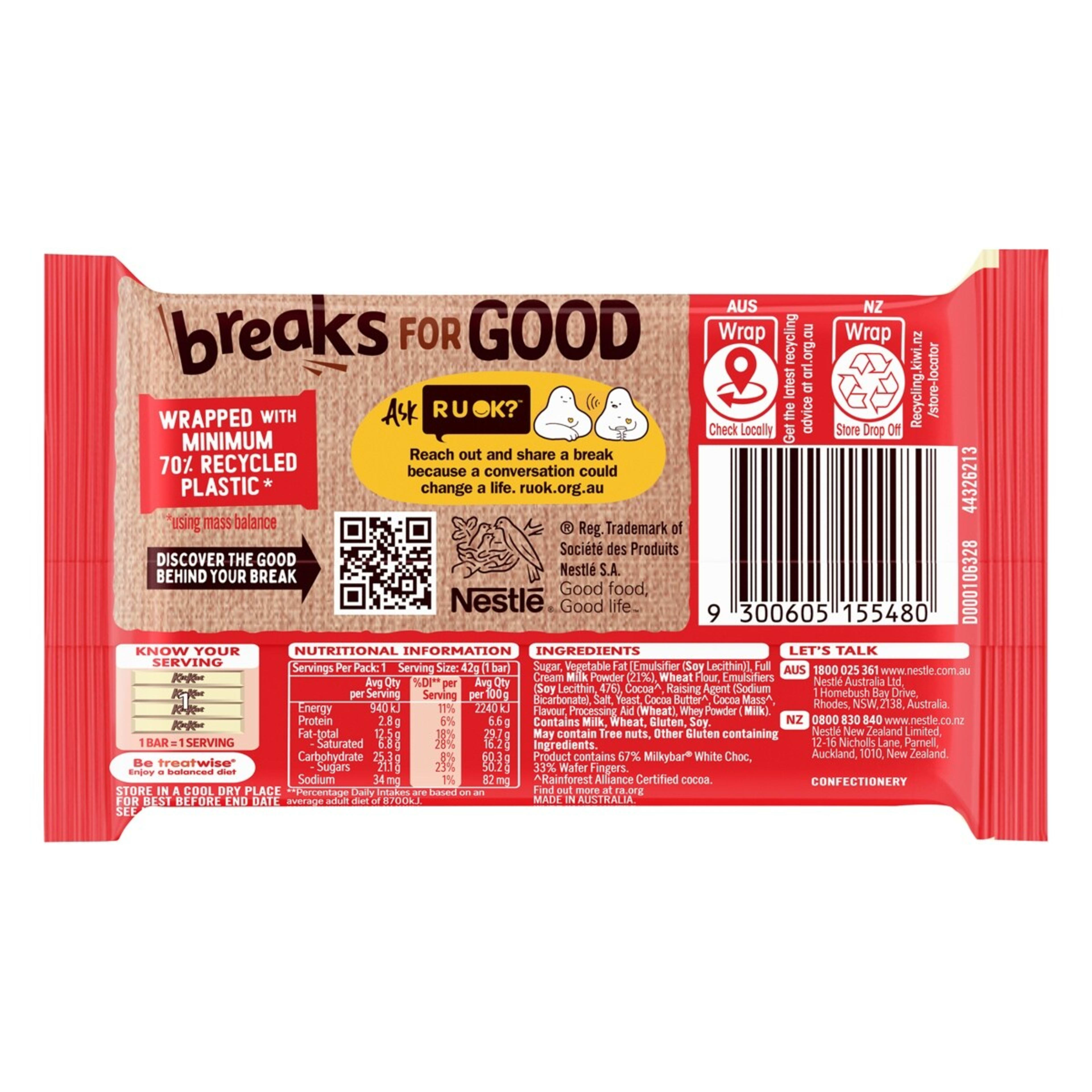 2 Nestle KitKat Milkybar Chocolate Bar 42g, 2 of 2