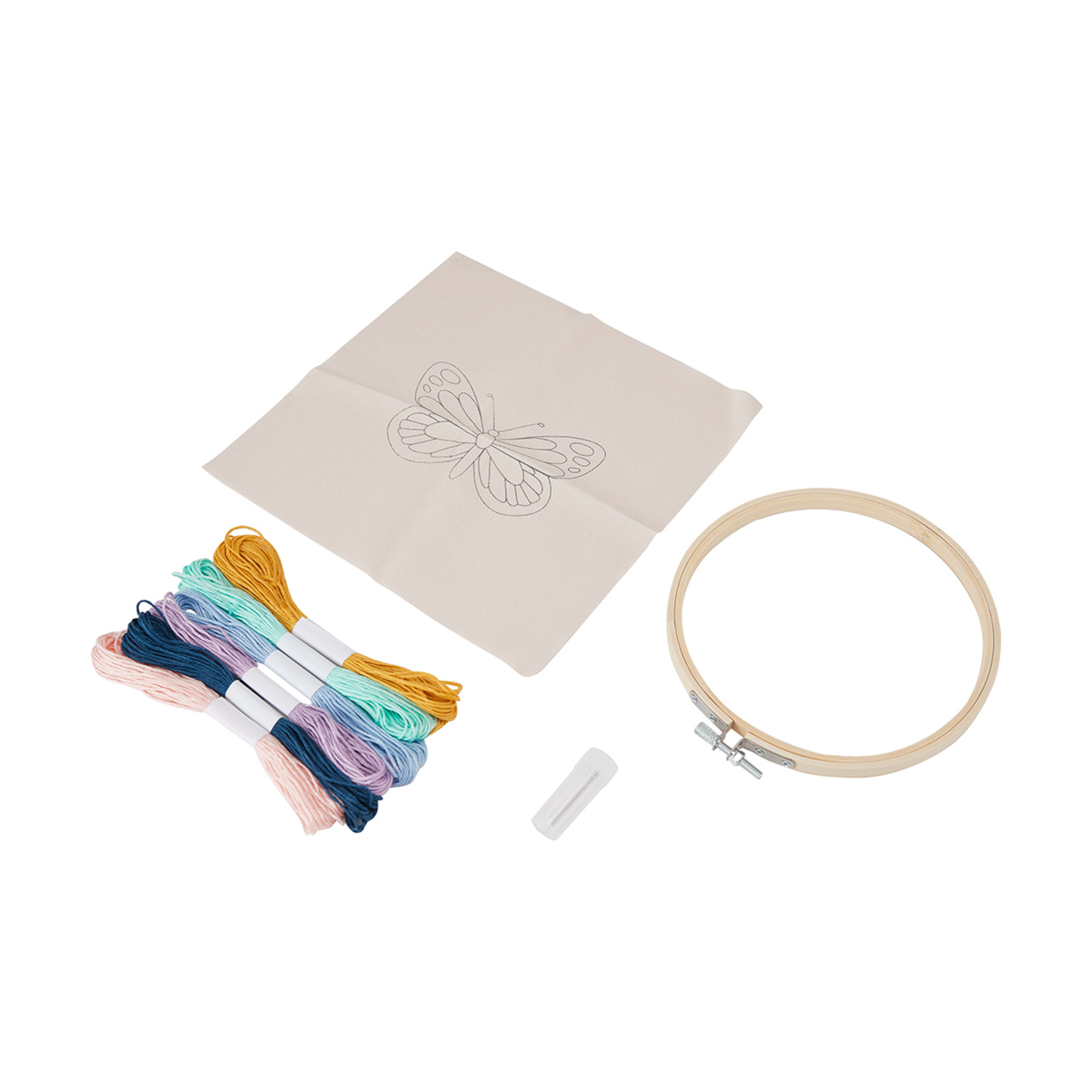 Embroidery Kit Butterfly Kmart