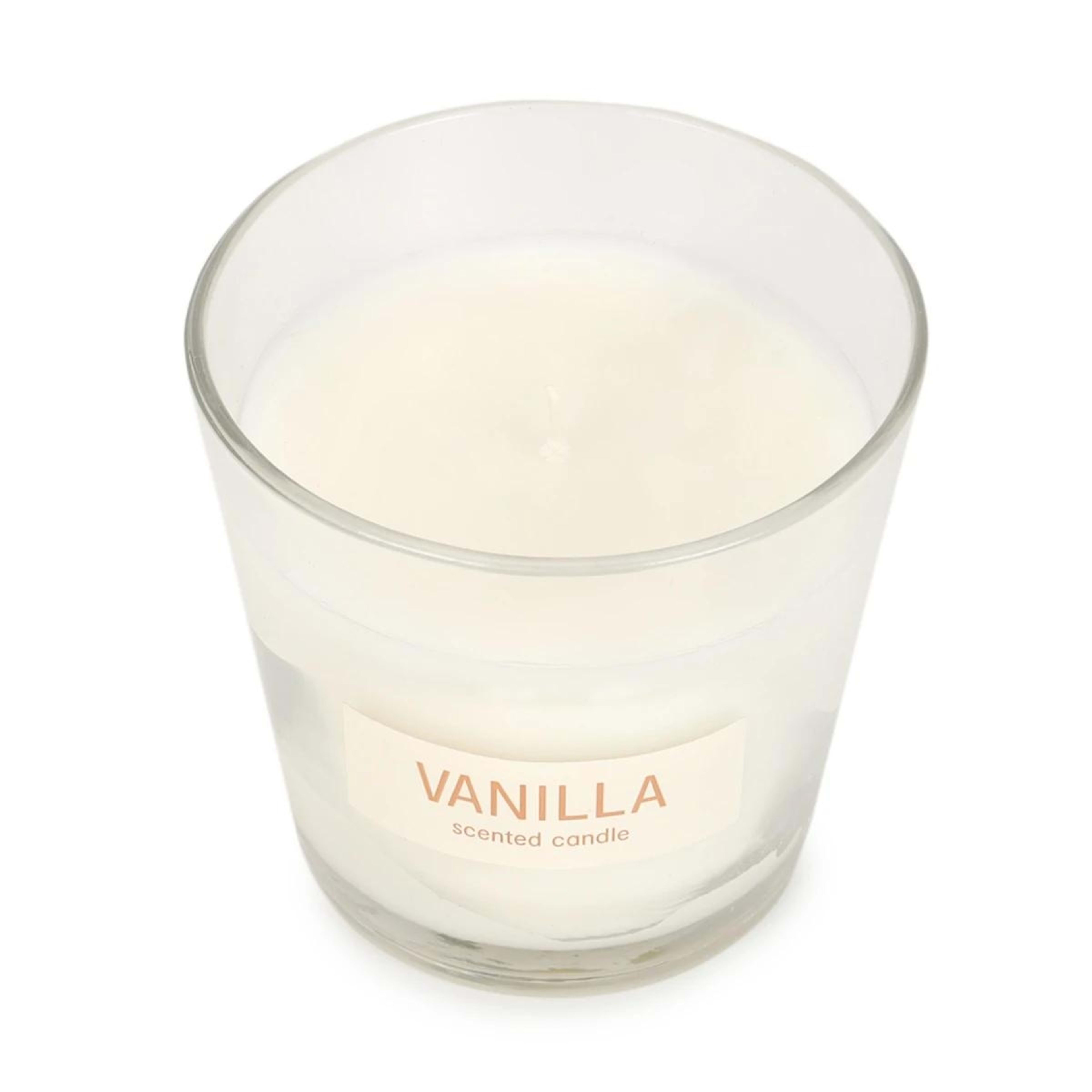 2 Vanilla and Jasmine Fragrant Candle In Glass, 2 of 4