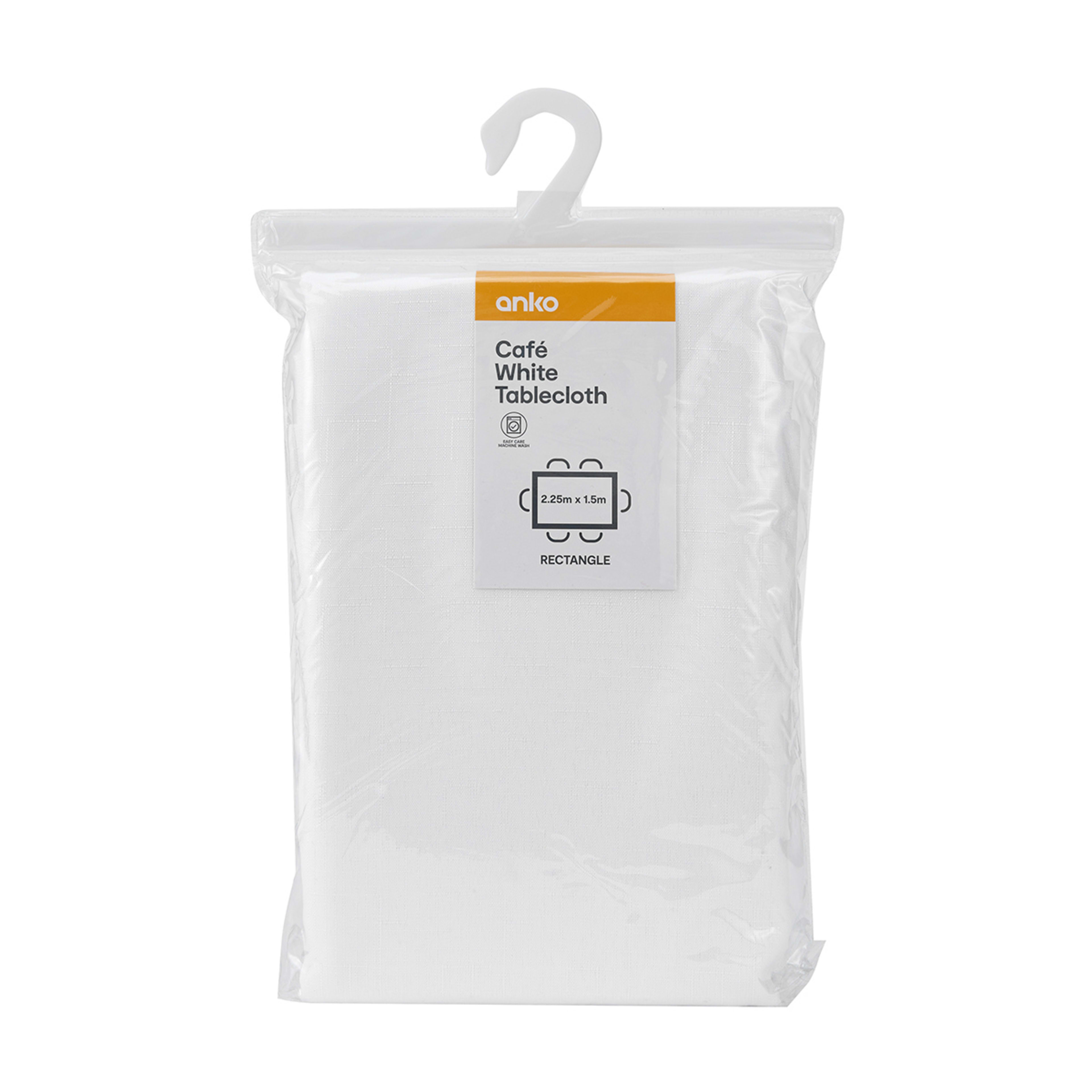 Cafe White Tablecloth Kmart