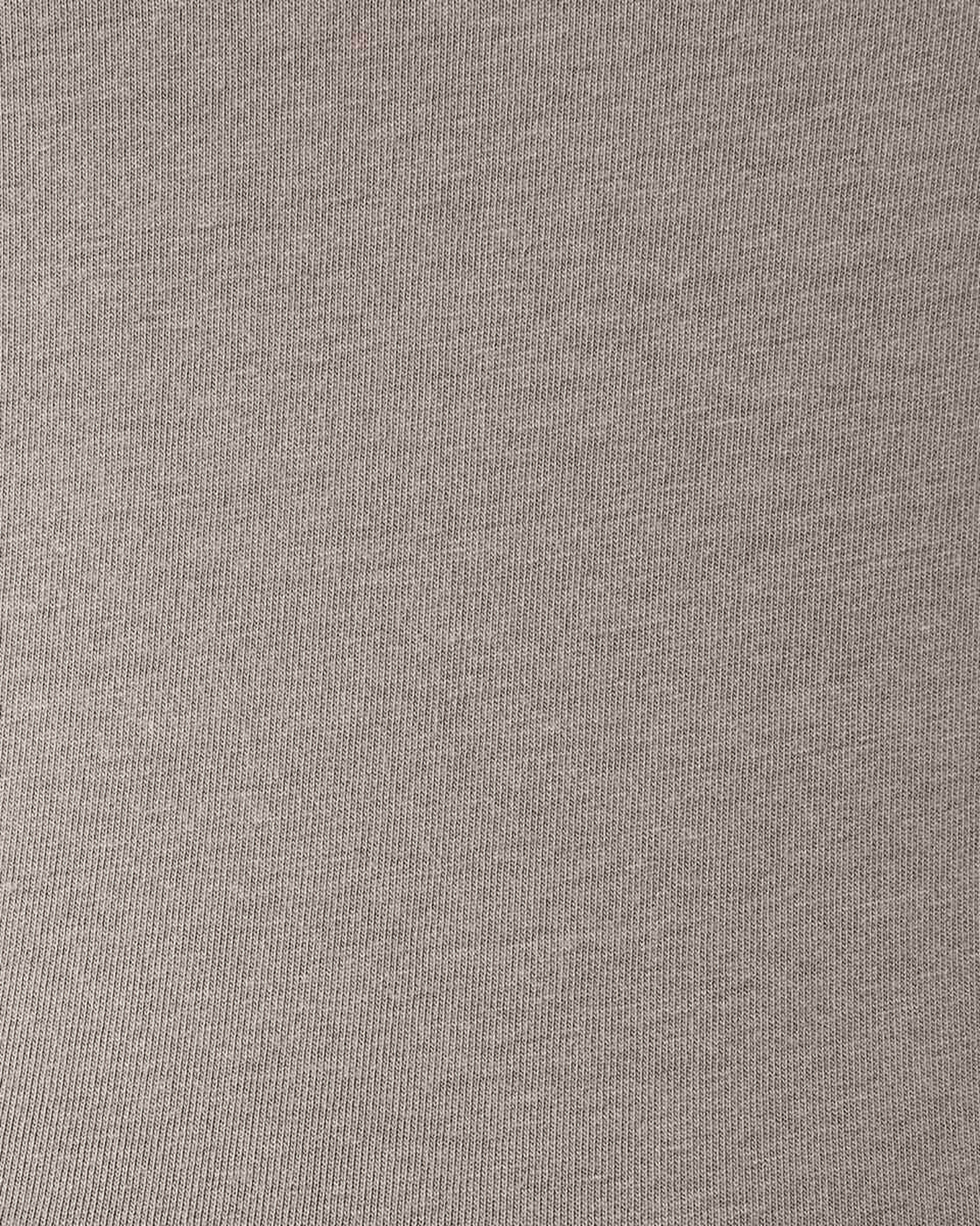 7 Long Sleeve Square Neck Top Taupe Brn, 7 of 7