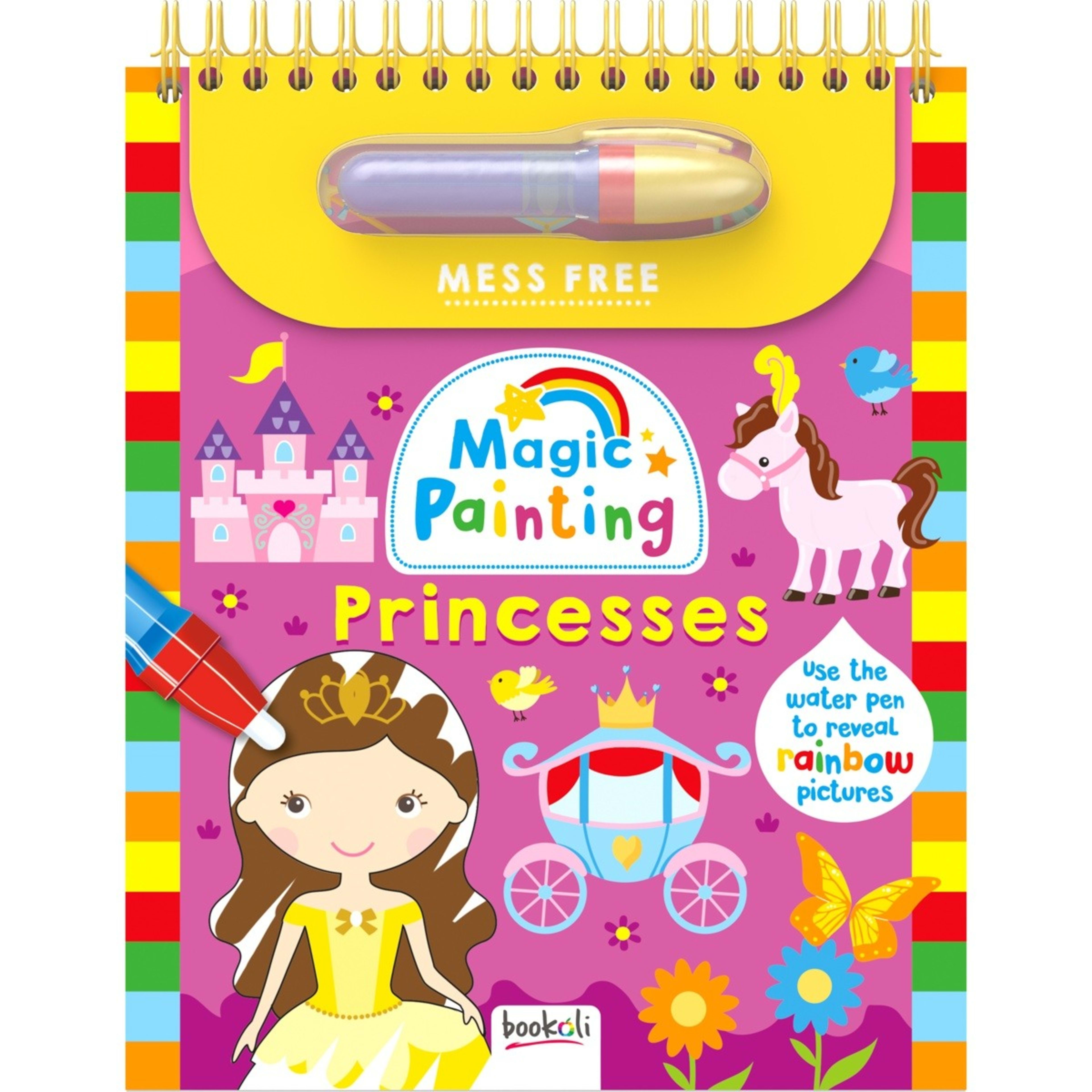 1 Mess Free Magic Painting: Princesses - Book