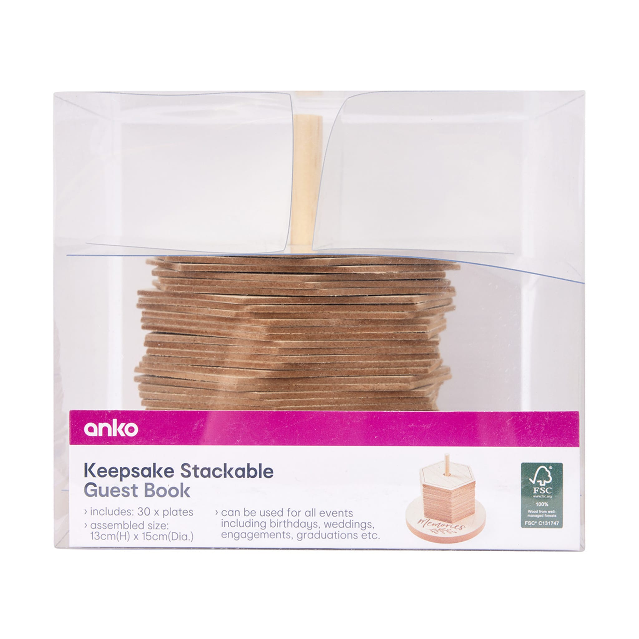 Keepsake Stackable Guest Book Kmart