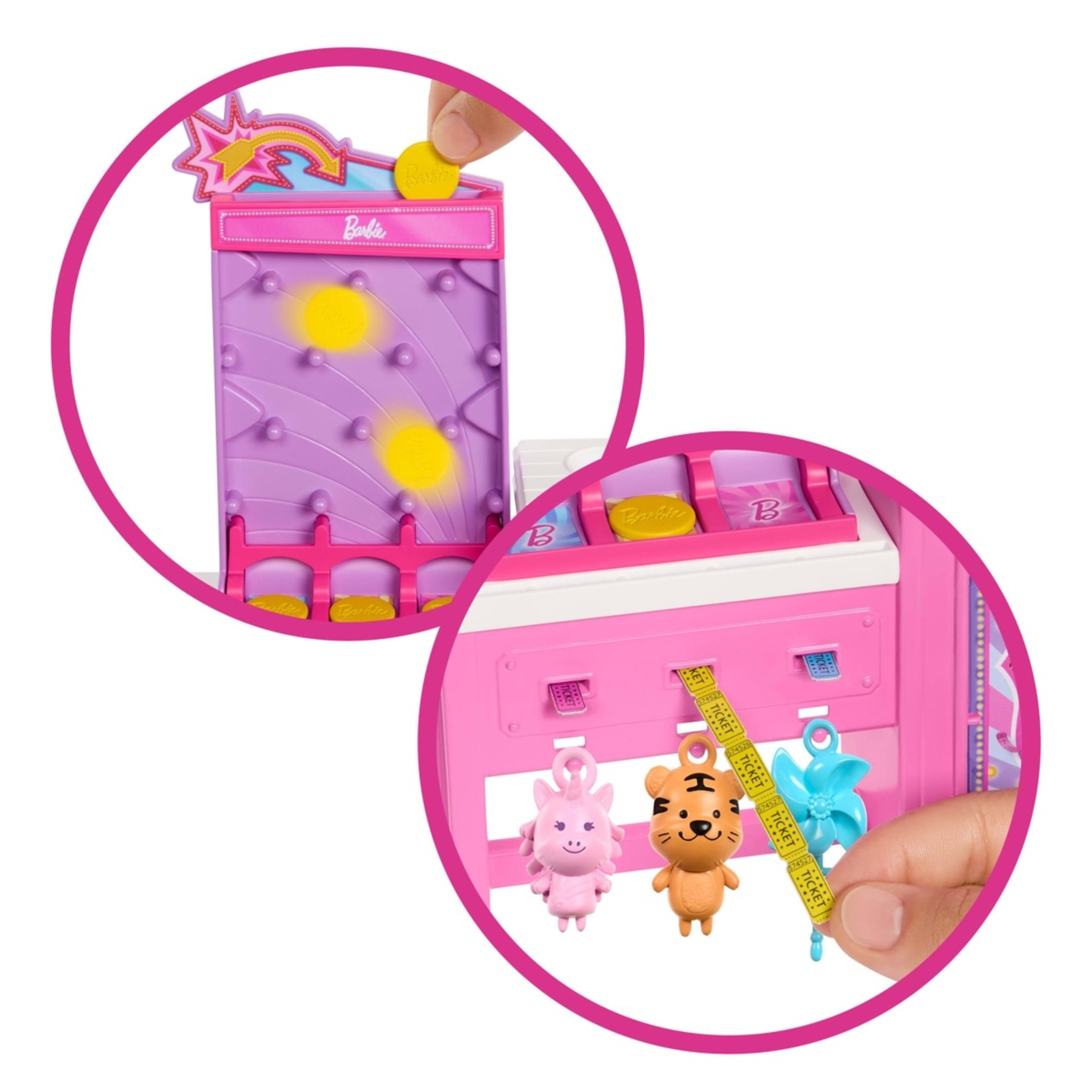 5 Barbie Mysteries: Beach Detectives Barbie 'Malibu' Treats and Game Booth Playset, 5 of 5
