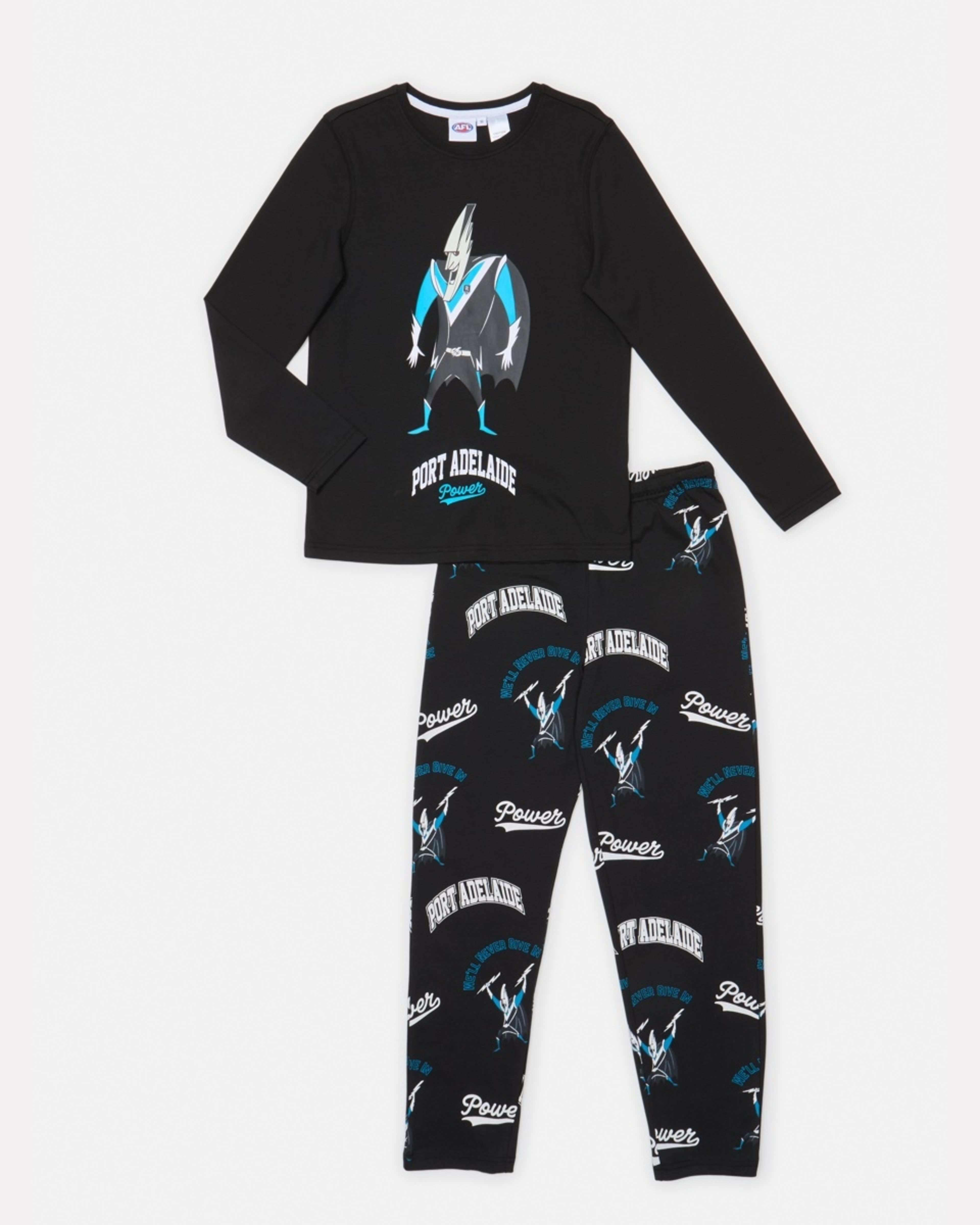 6 Official AFL Kids Pyjama Set Port Adel, 6 of 9