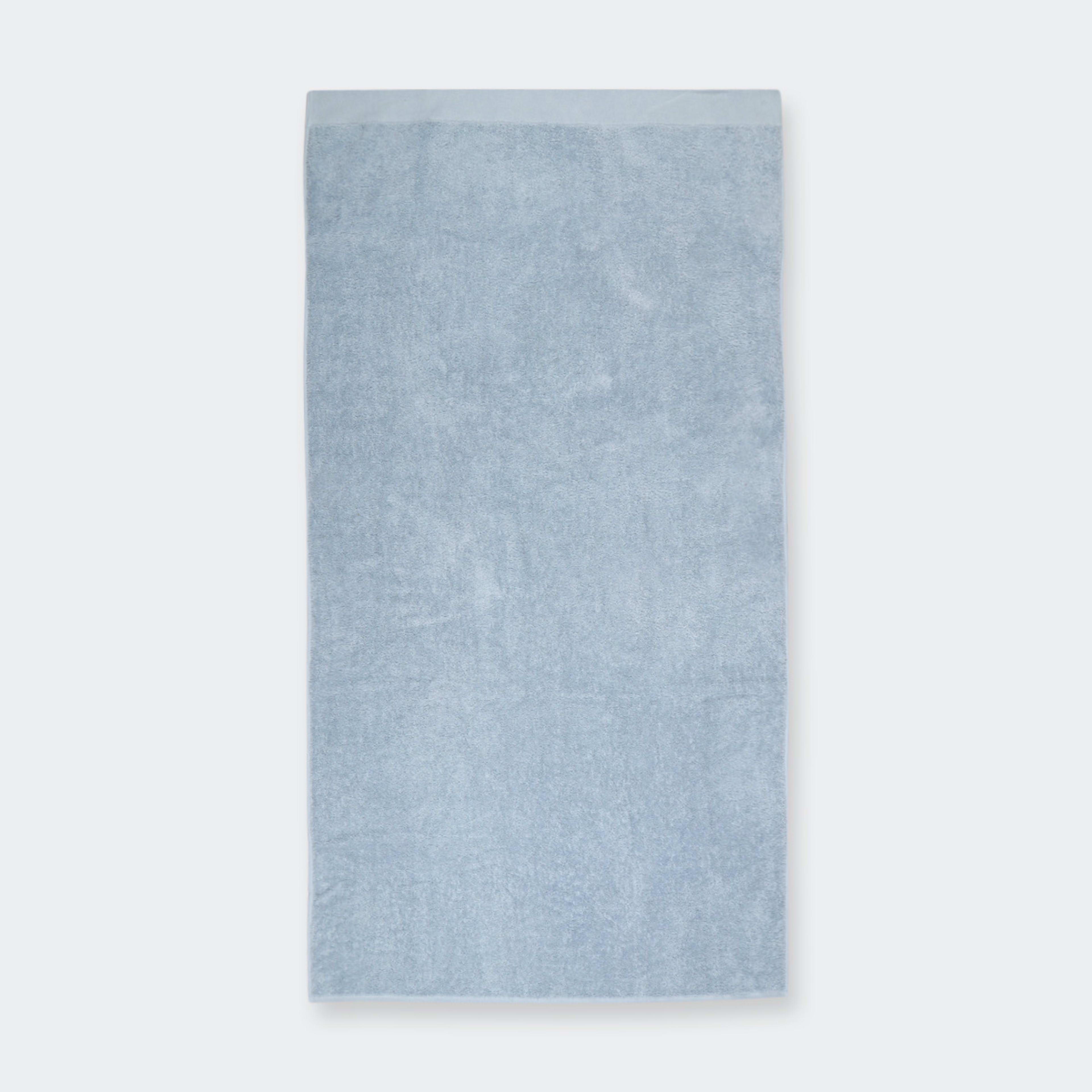 3 Malmo Cotton Bath Sheet - Blue, 3 of 5