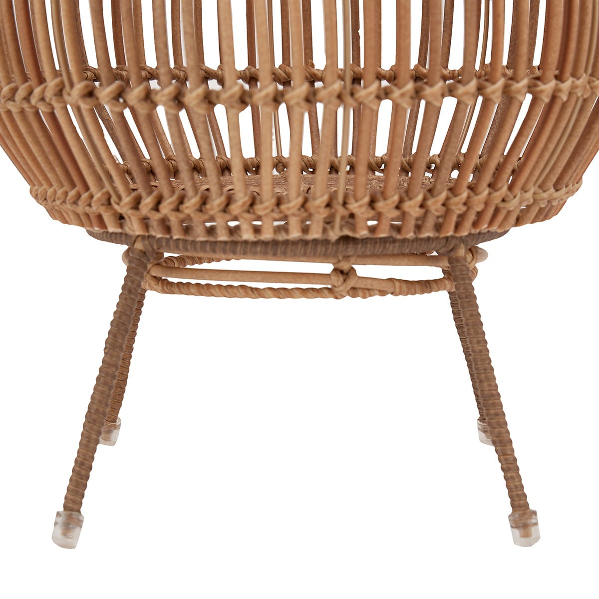 Rattan Look Pot Holder with Stand Kmart