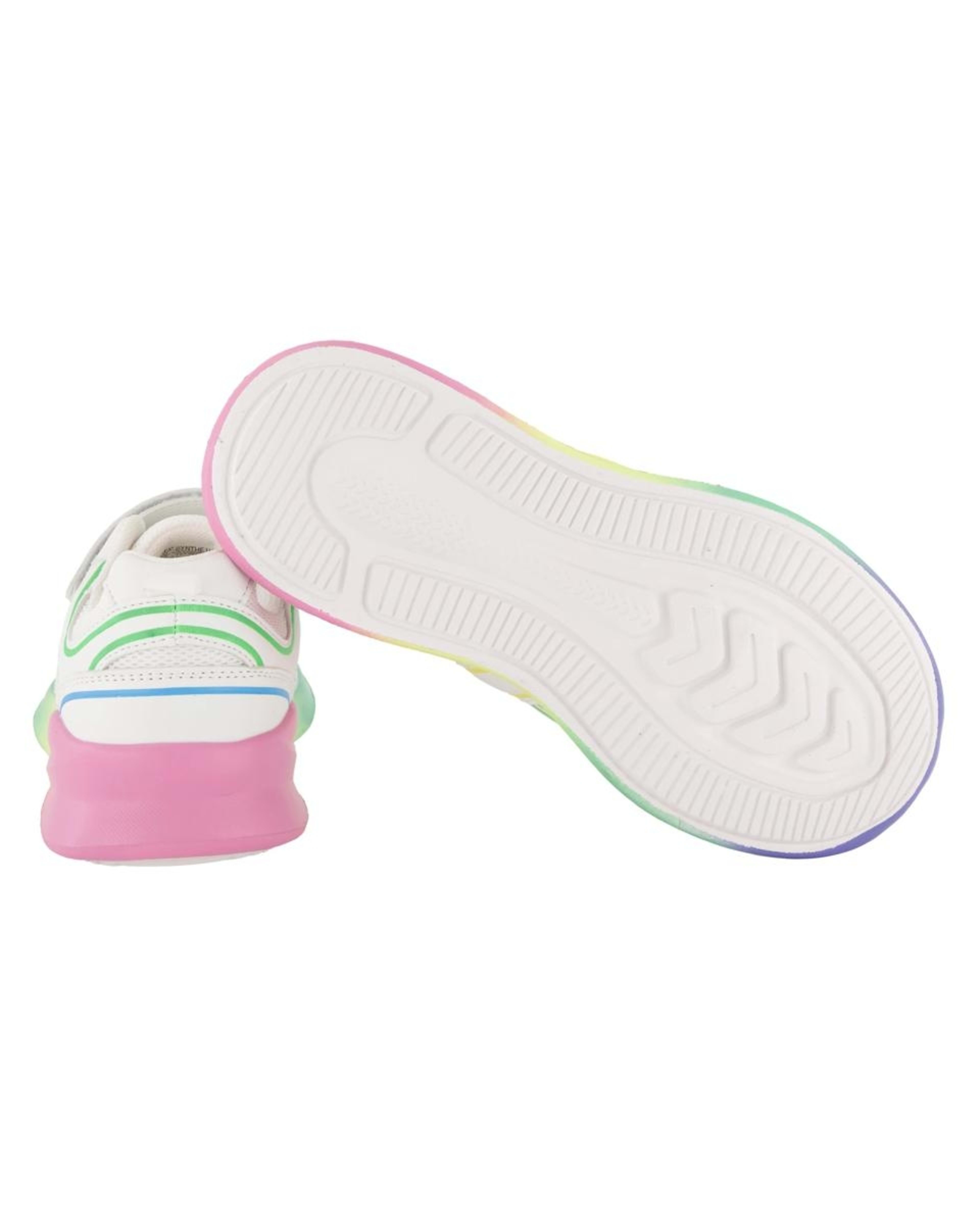 5 Senior Sneakers WHITE Ombre Sole, 5 of 5