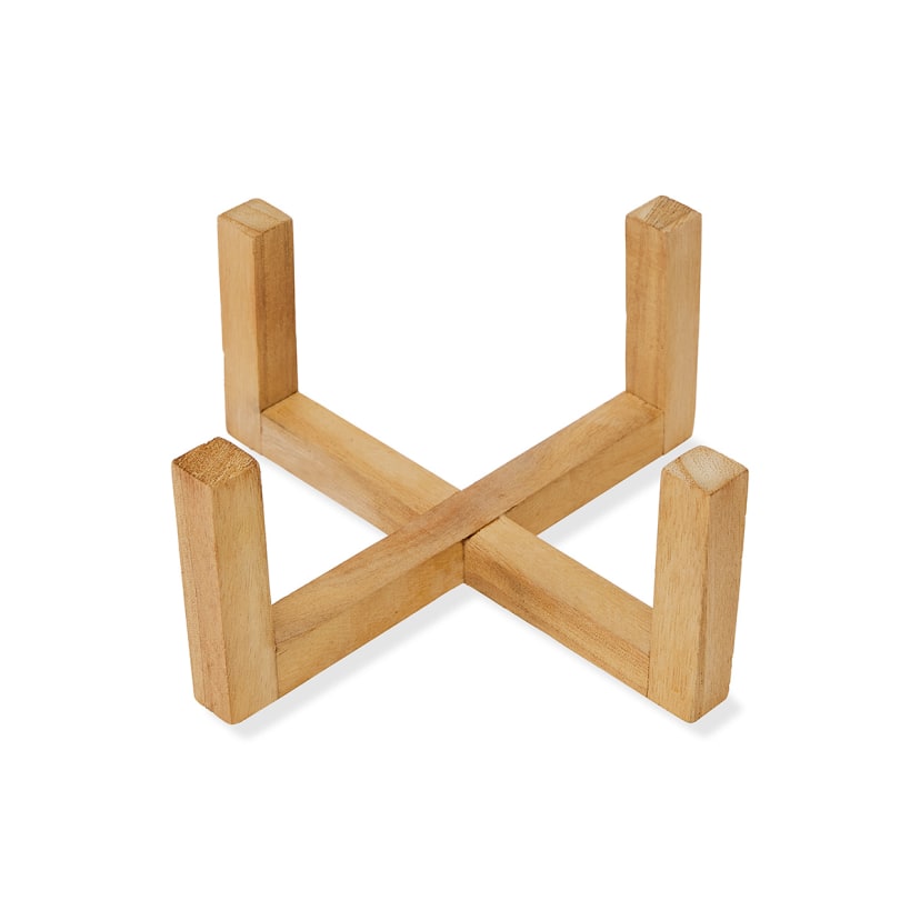 Glass Pillar Holder on Stand Kmart