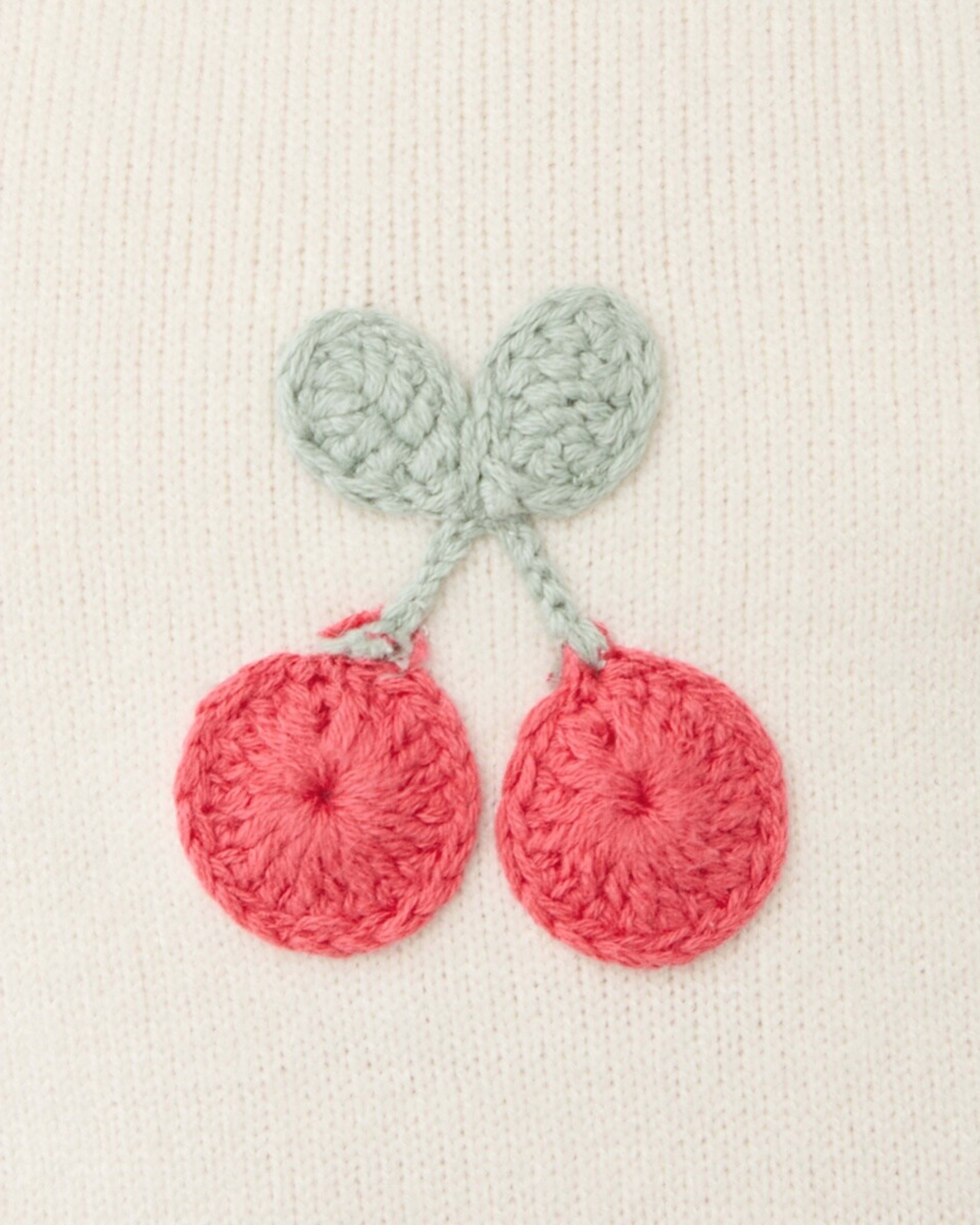 4 Knit Jumper Crm Cherry, 4 of 8