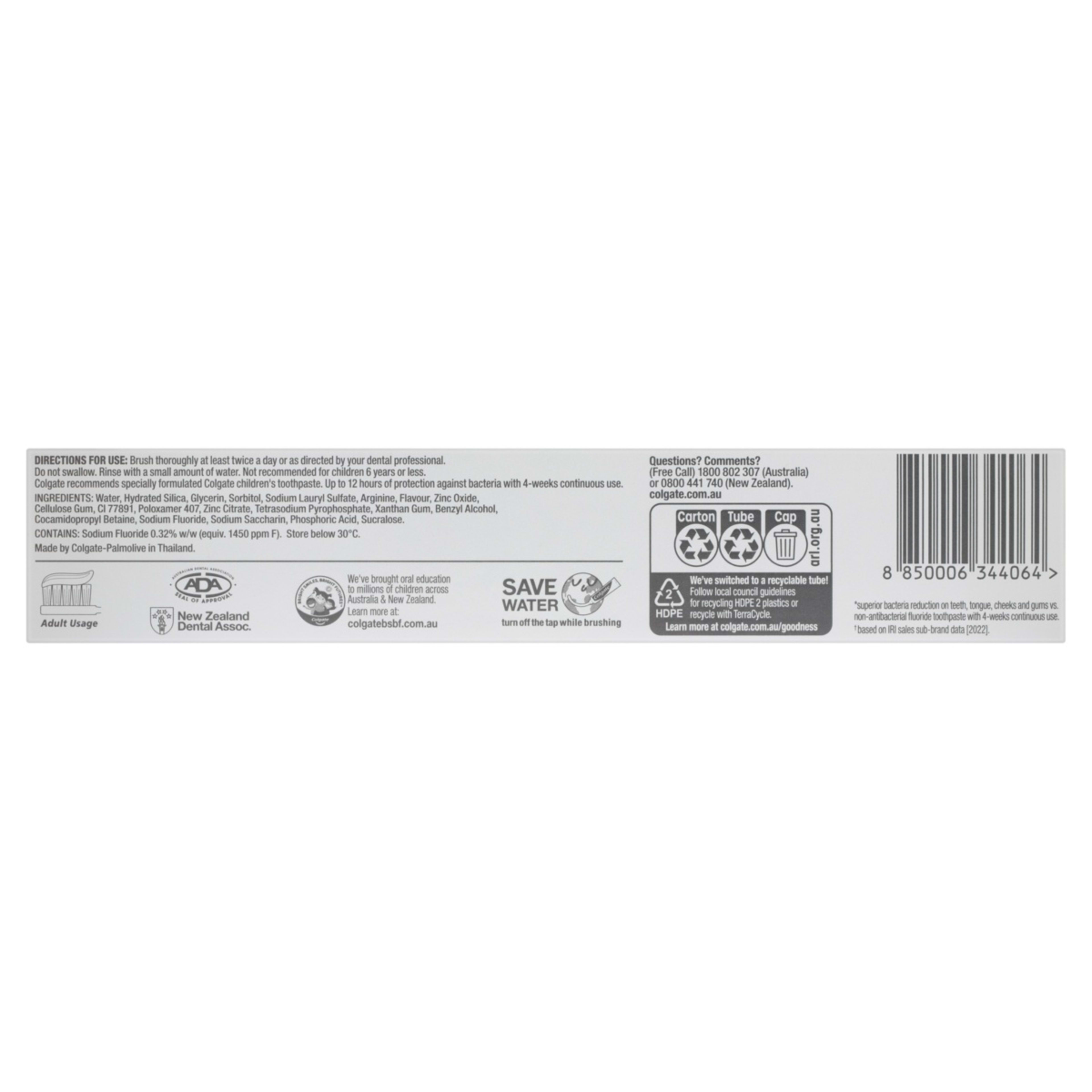 7 Colgate Total Original Antibacterial Fluoride Toothpaste, 7 of 10
