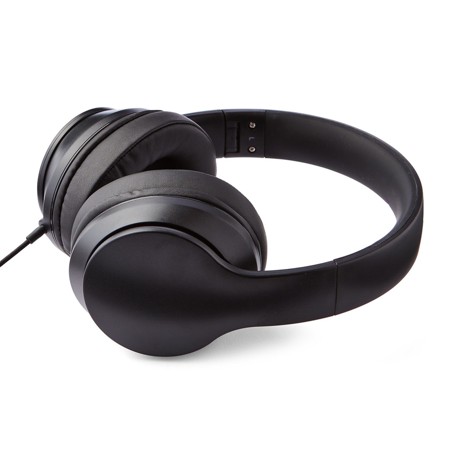 OverEar Wired Headphones Black Kmart