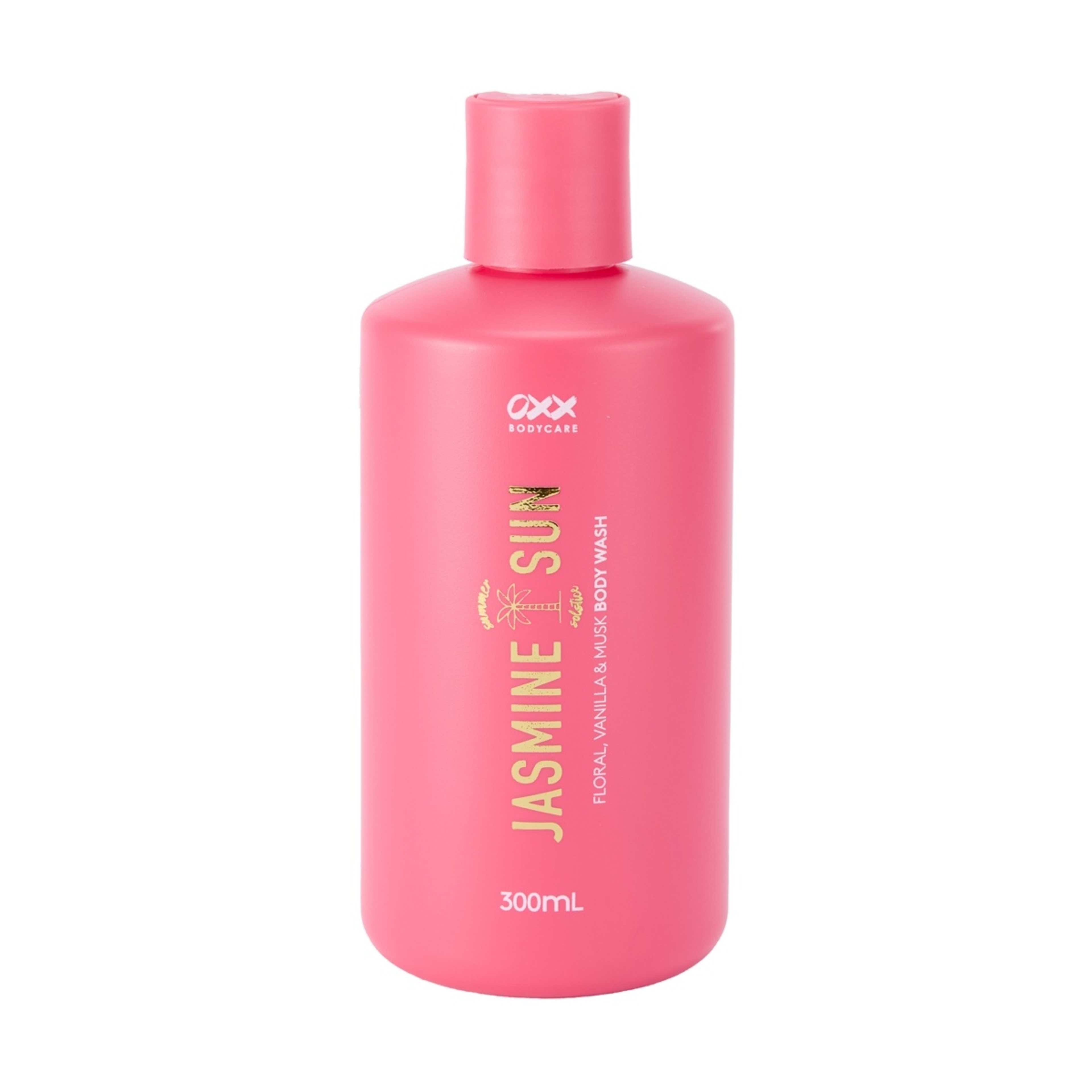 1 OXX Bodycare Jasmine Sun Summer Solstice Body Wash 300ml - Floral, Vanilla and Musk