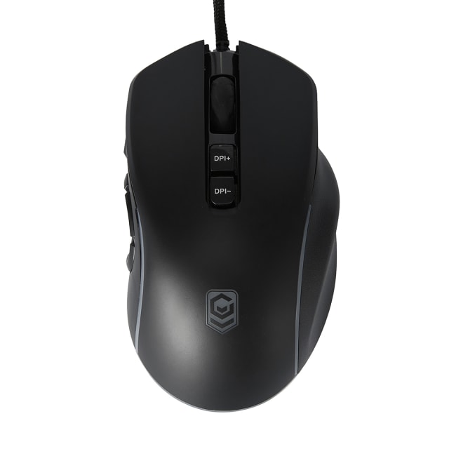 Programmable RGB Wired Gaming Mouse Kmart