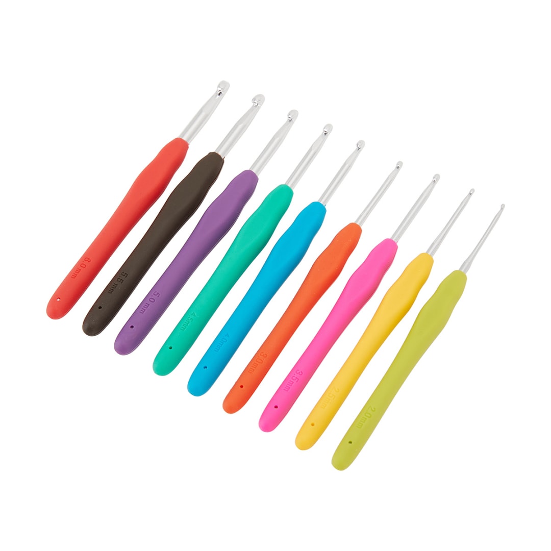 9 Pack Crochet Hook Set - Kmart