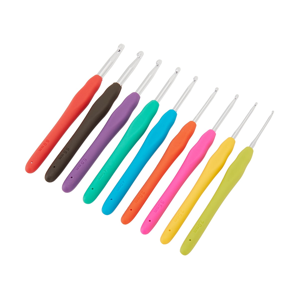 9 Pack Crochet Hook Set Kmart
