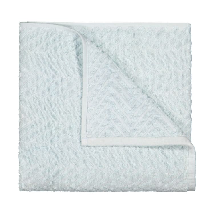 Chevron Cotton Bath Towel - Blue - Kmart