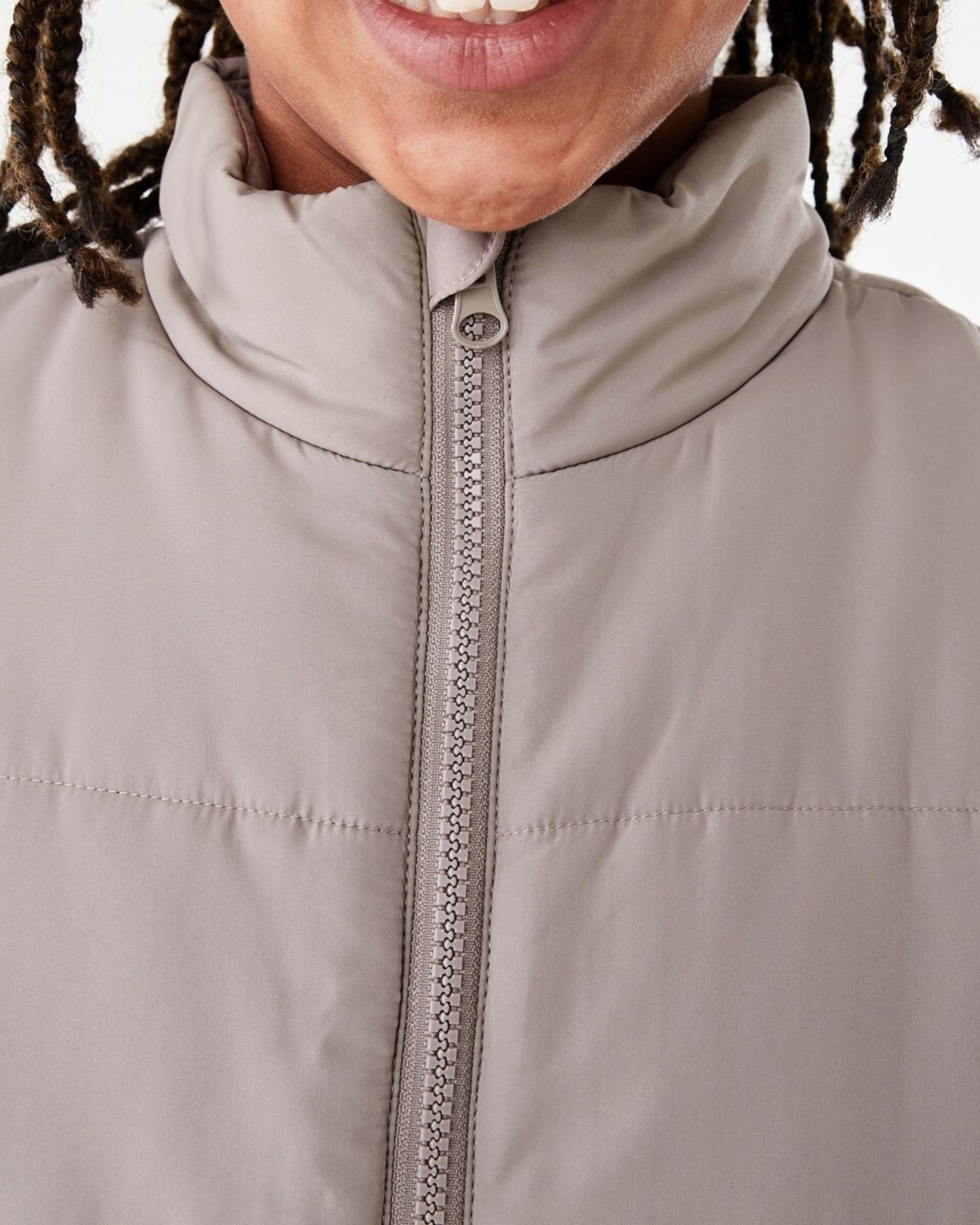 5 Basic Puffer Vest Moon Rock, 5 of 10