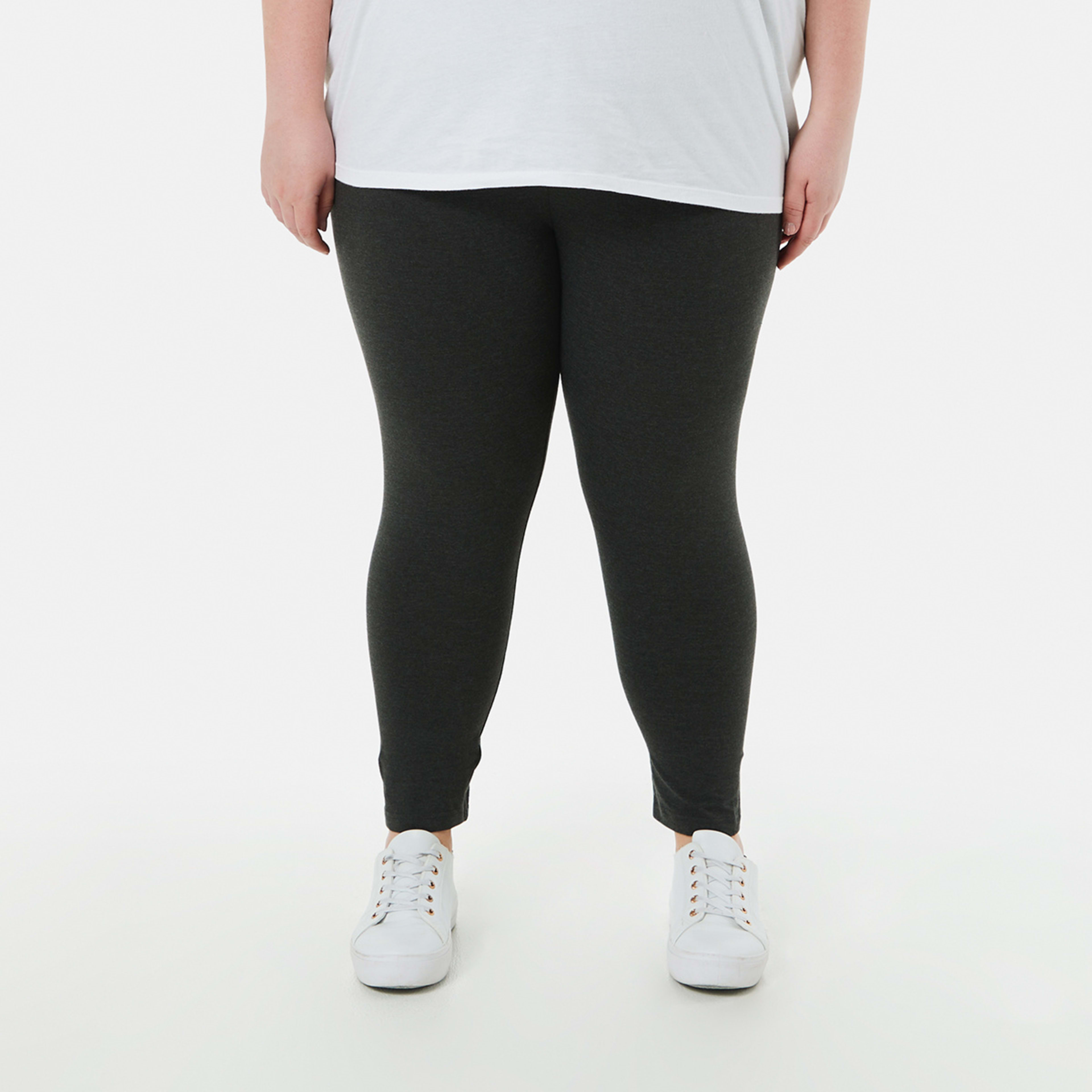 1 Curve 3/4 Leggings Blk Marle, 1 of 5