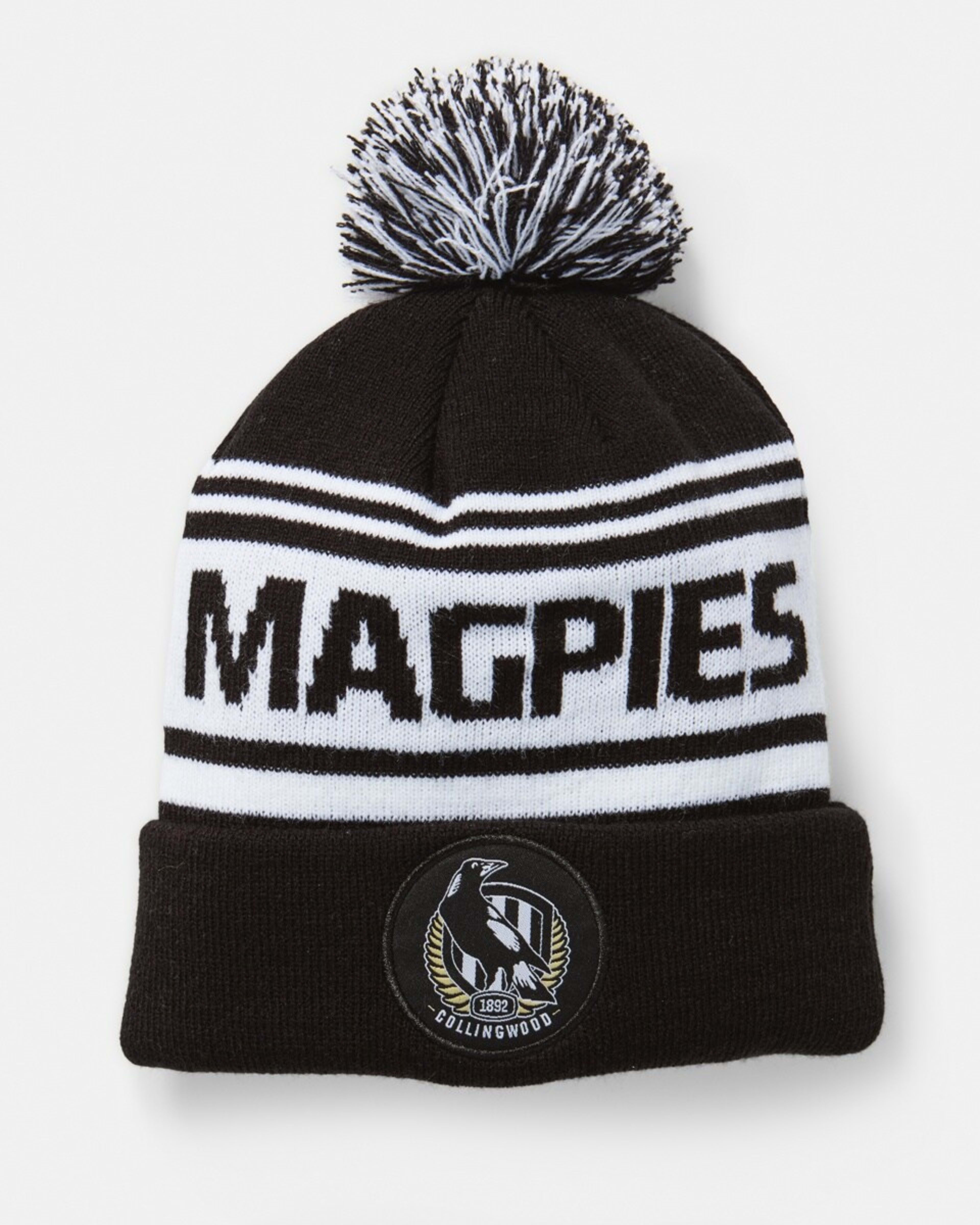 1 AFL Adult Beanie Collingwood, 1 of 6