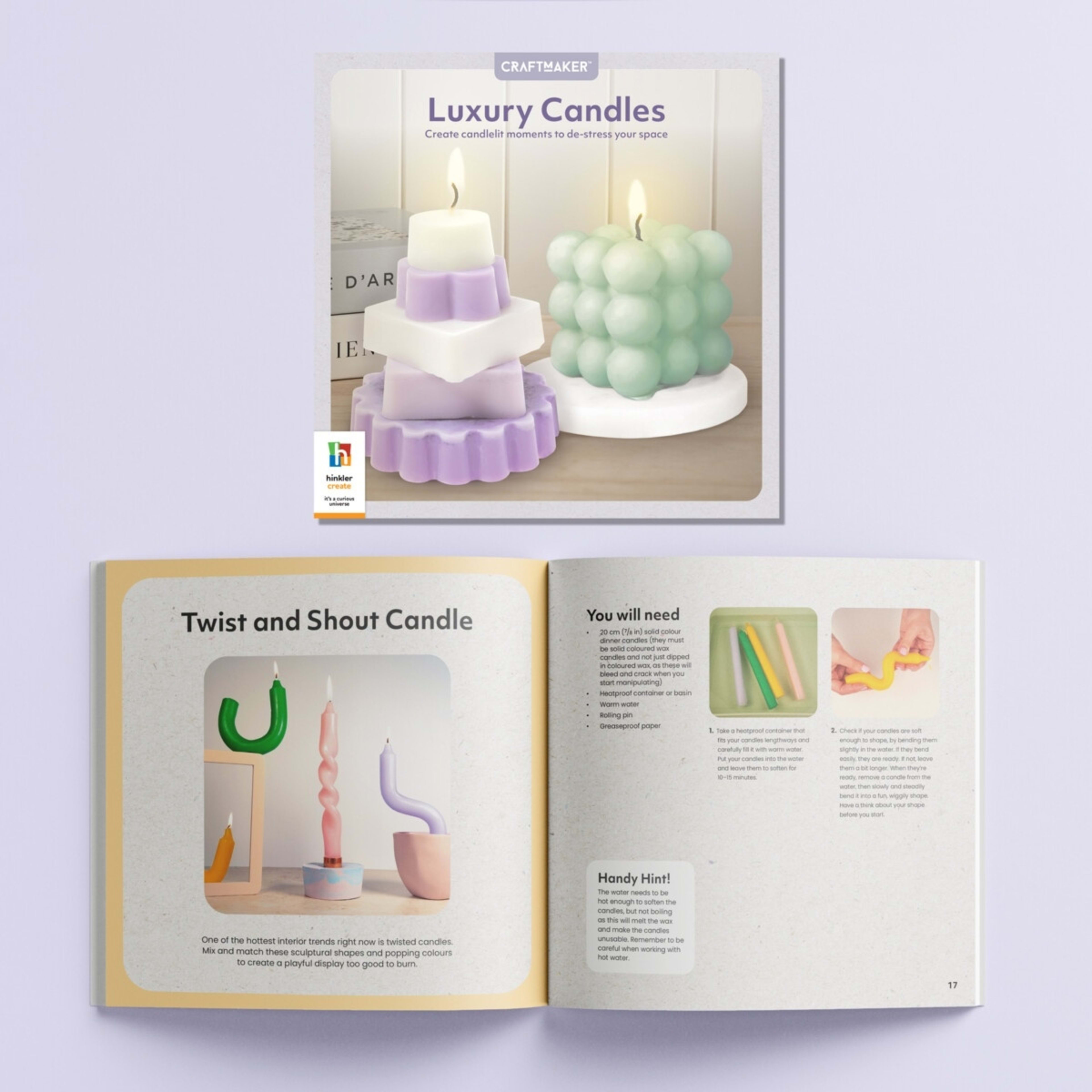 Craft Maker Luxury Candle Kit Kmart NZ