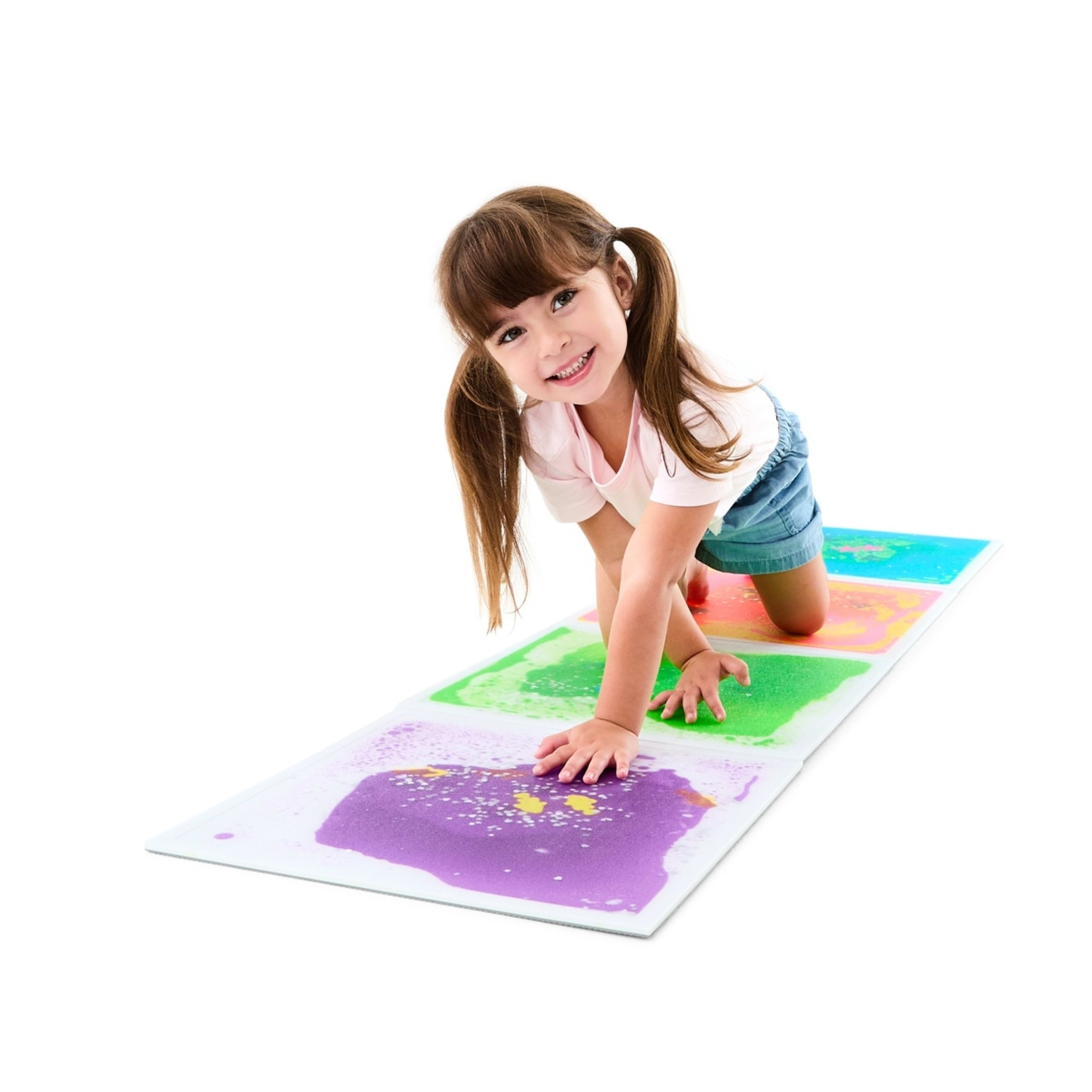 6 Sensory Tile - Purple, 6 of 6