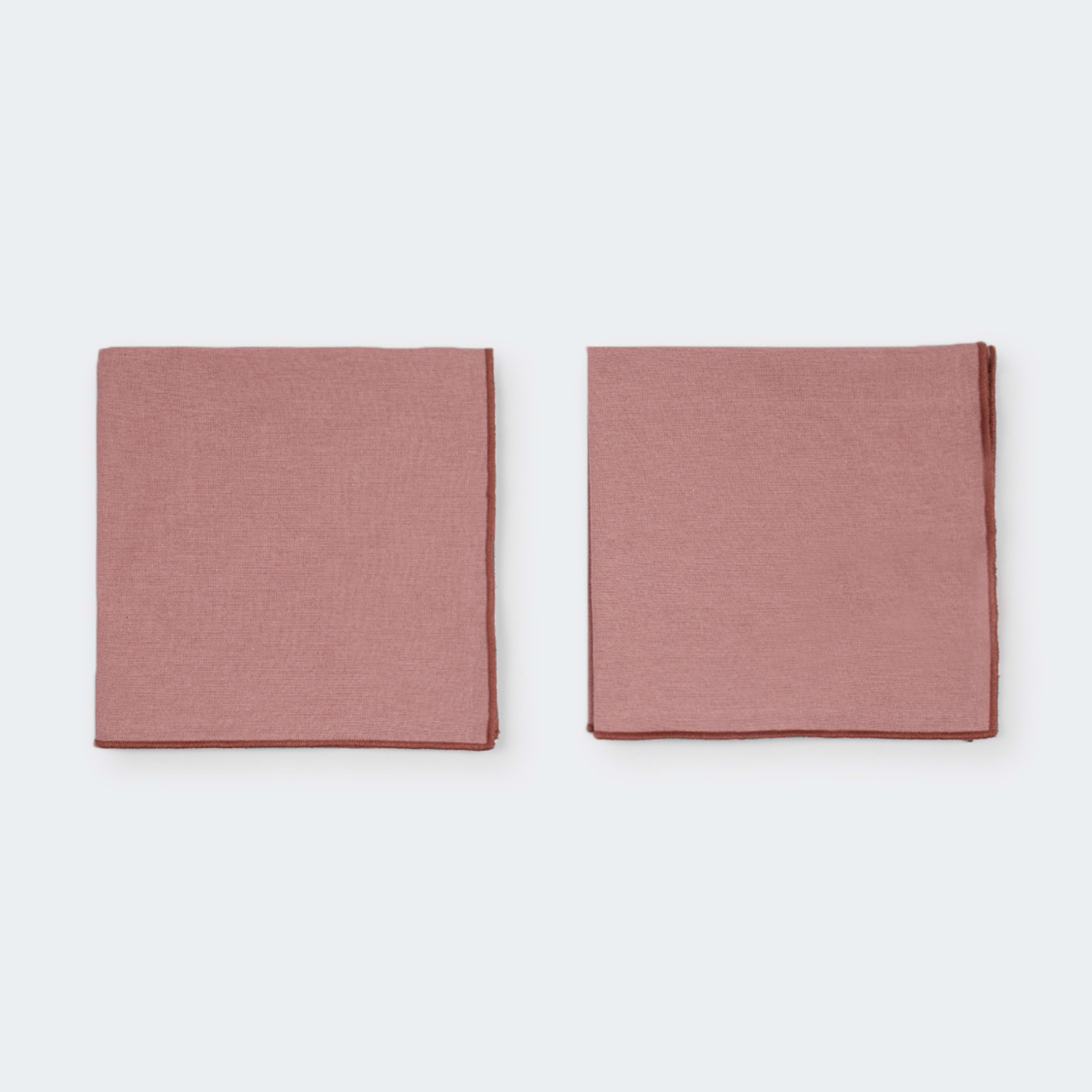 2 Pack Pink Clay Napkins Kmart