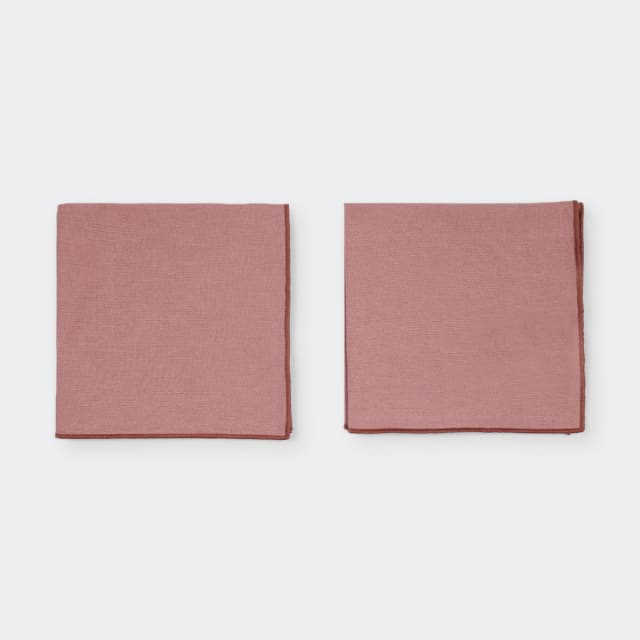 2 Pack Pink Clay Napkins Kmart