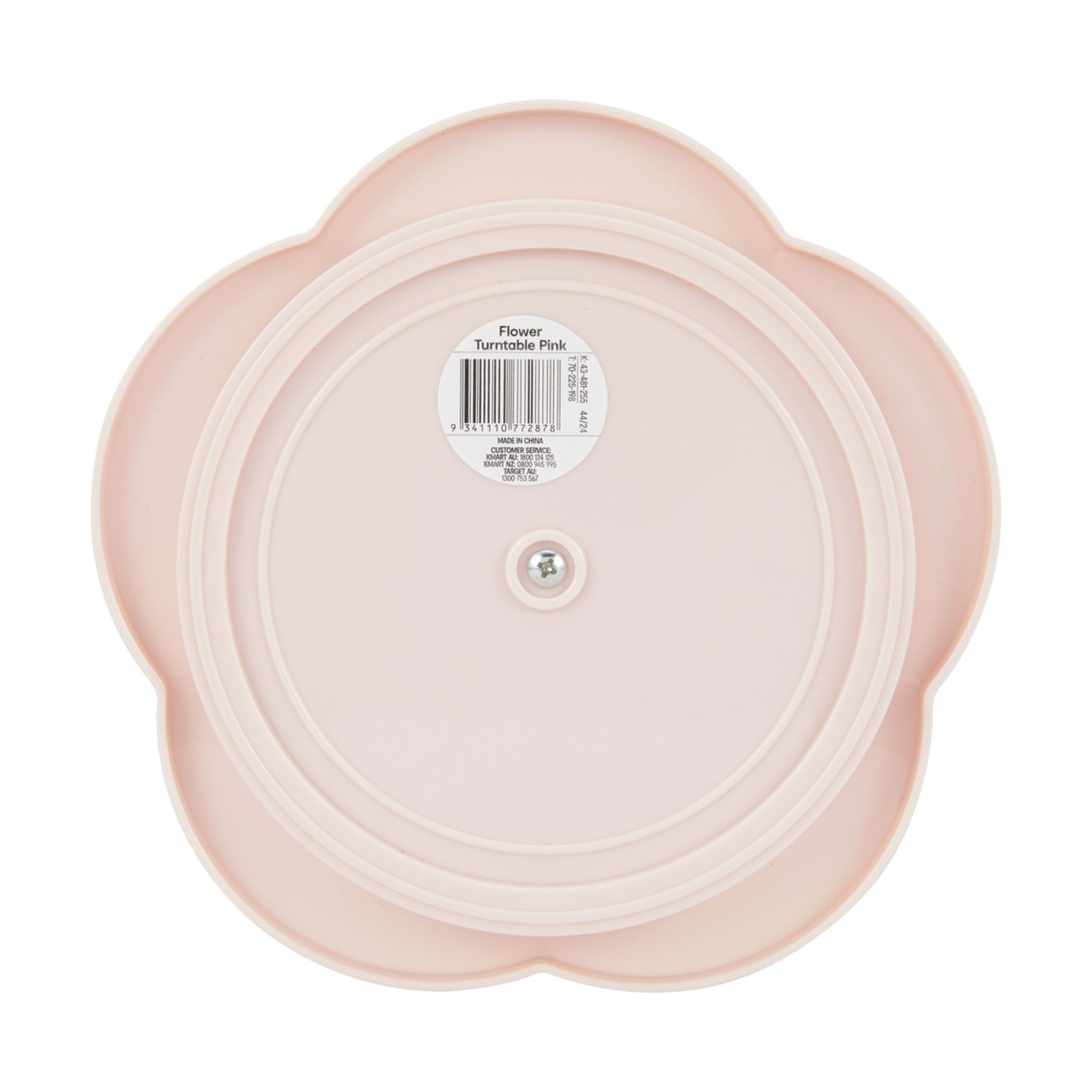4 Flower Turntable - Pink, 4 of 4