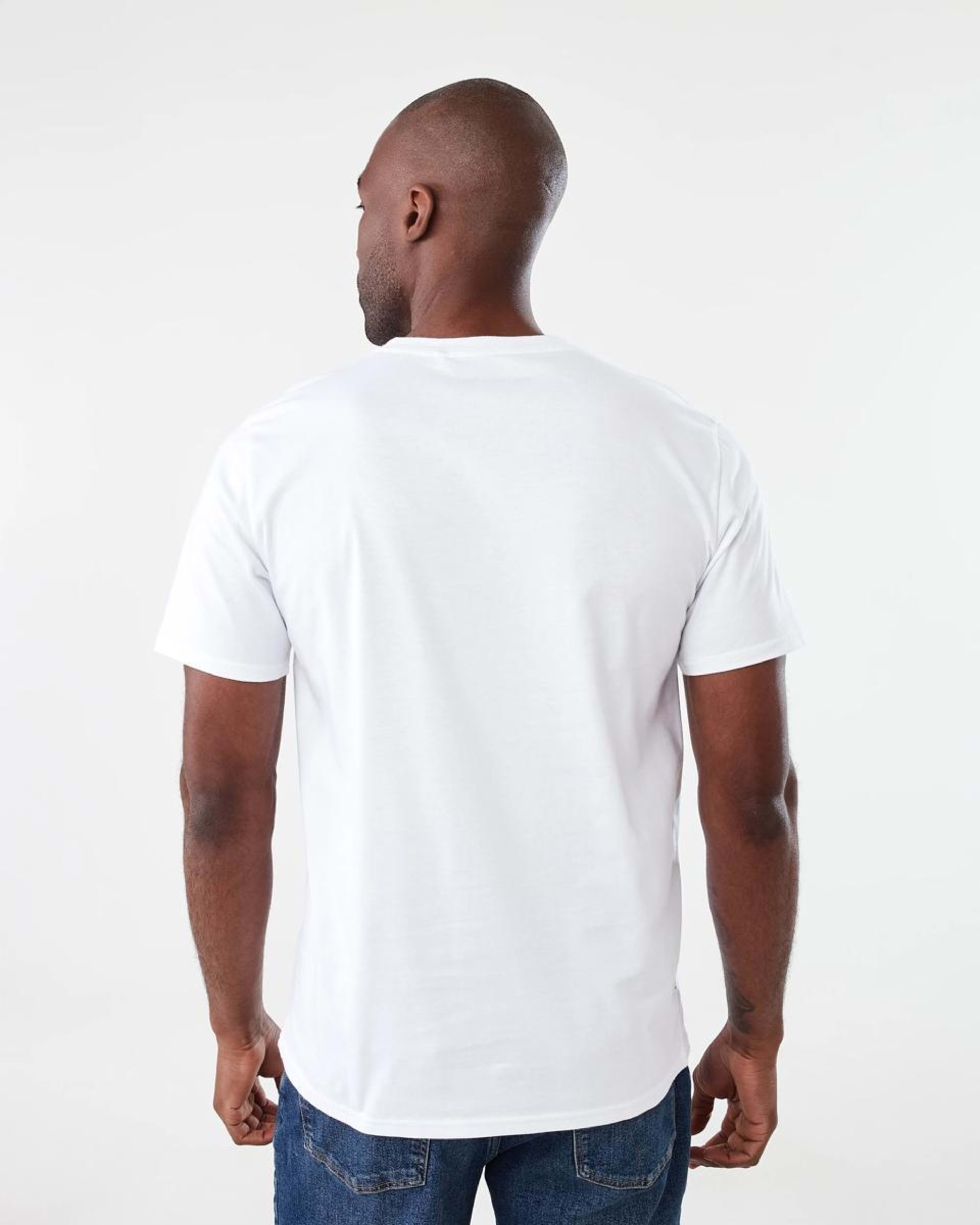 3 Australian Grown Cotton Crew Neck T-shirt WHITE, 3 of 10