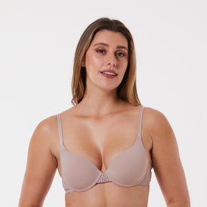Kmart Co-ordinated Lace Longline Push Up Bra-Midnt Ink Size: 12D