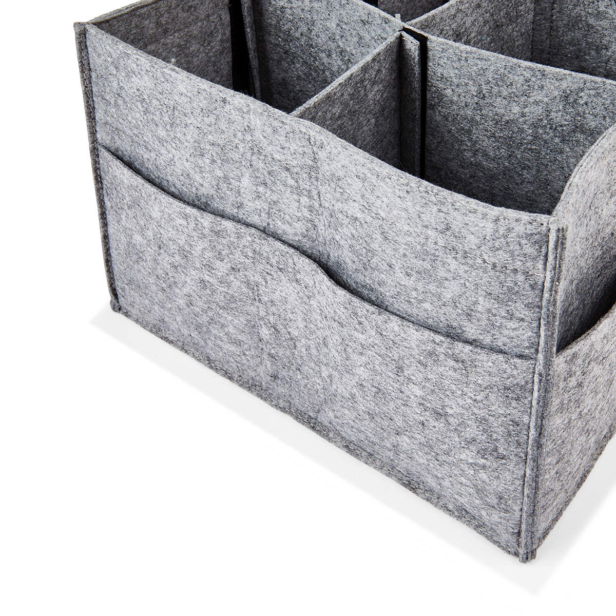 Large Nappy Caddy Grey and Black Kmart NZ